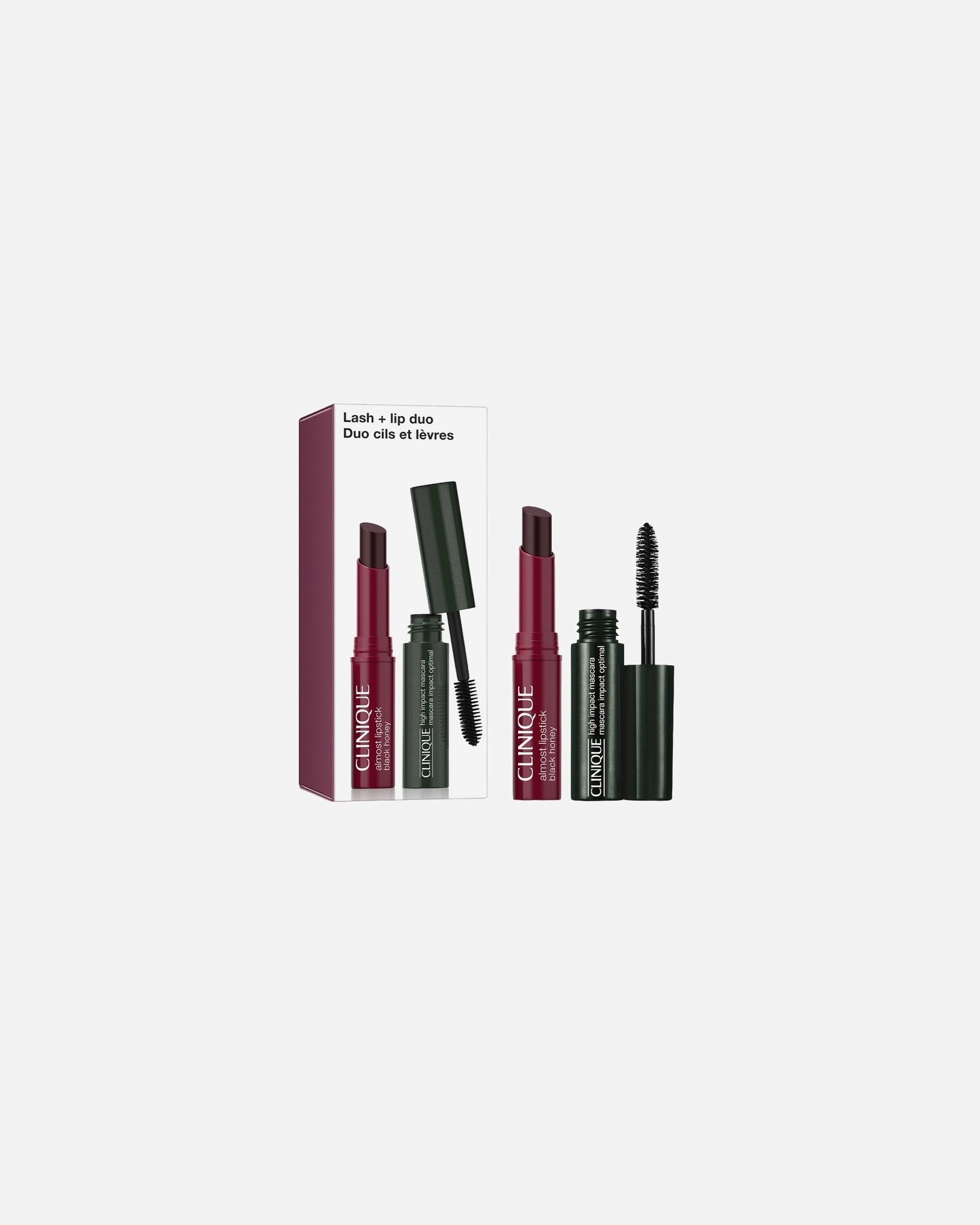 Oogmake-upset voor CliniqueLash + Lip Duo1 stuk