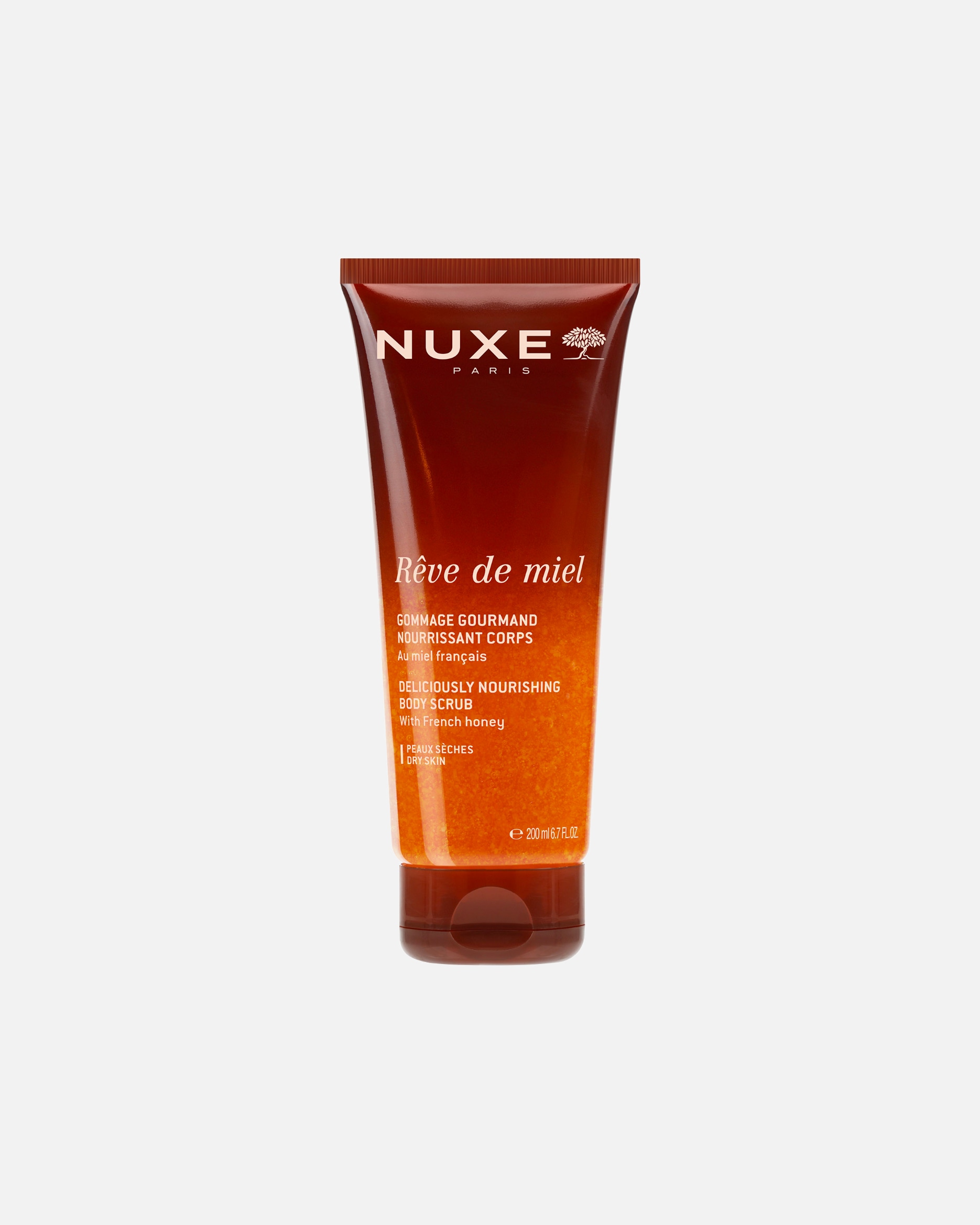 Lichaamsscrub voor UnisexNUXEReve De Miel®Voedende lichaamsverzorging voor fijnproevers200 ml