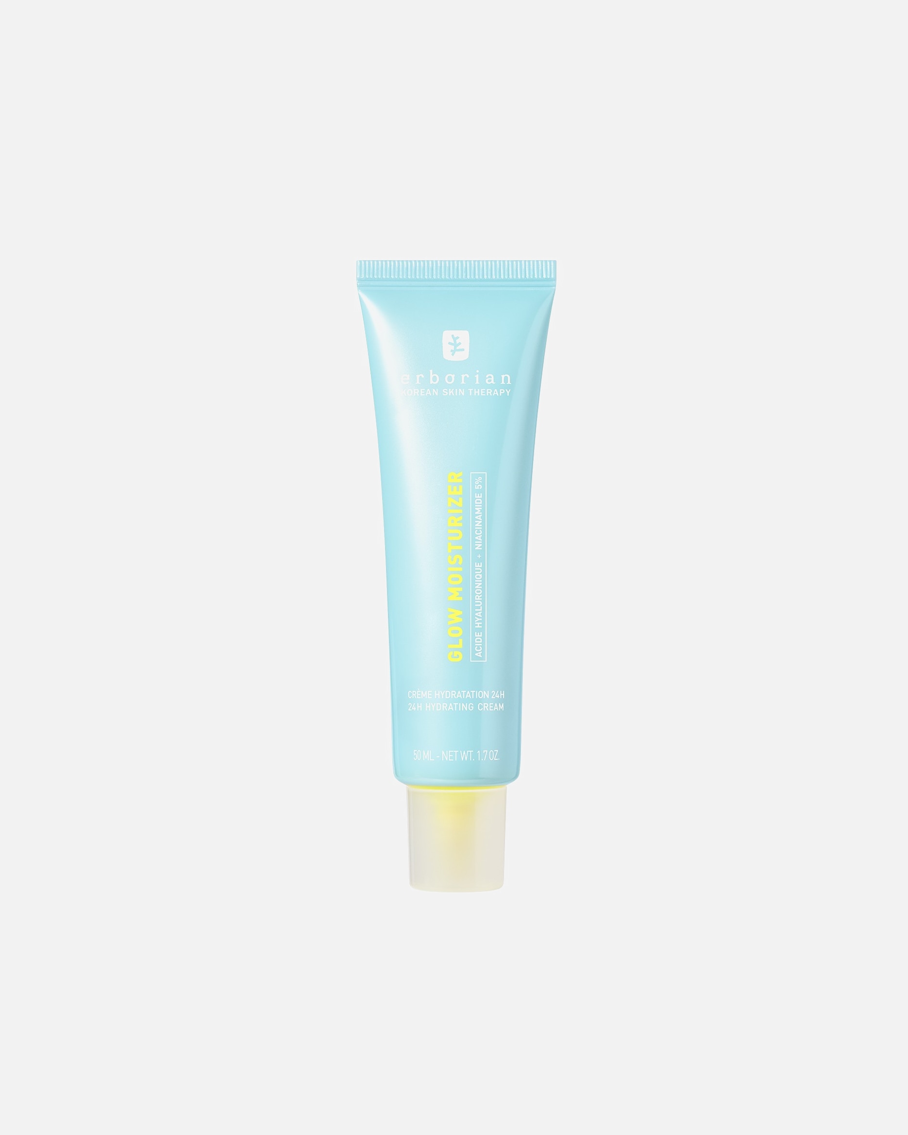 Dagcrème voor UnisexERBORIANGlow Moisturizer50 ml