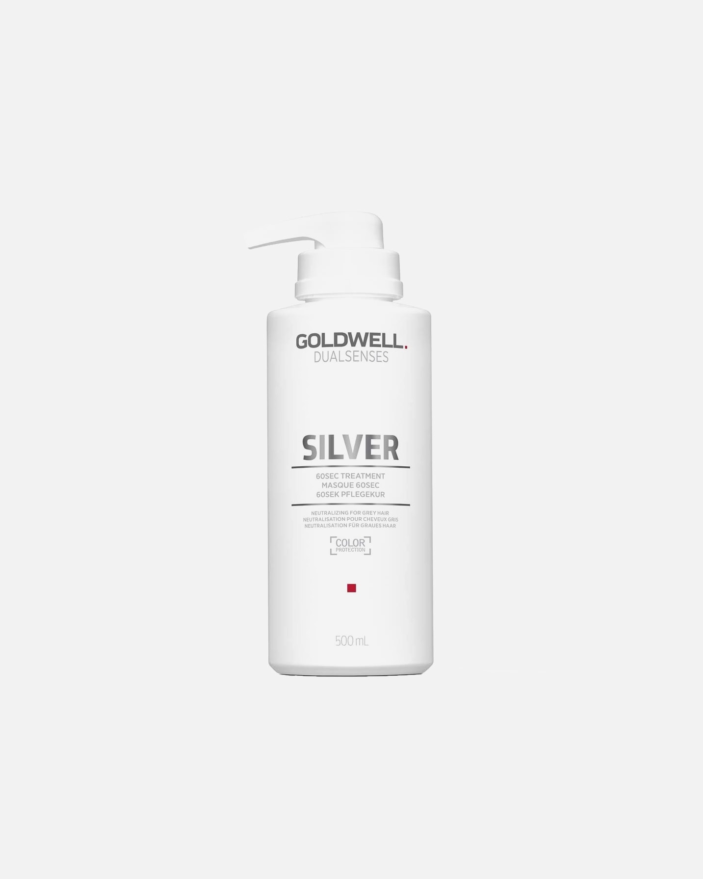 Haarbehandeling voor UnisexGoldwellDualsensesSilver 60 Sec. Treatment500 ml
