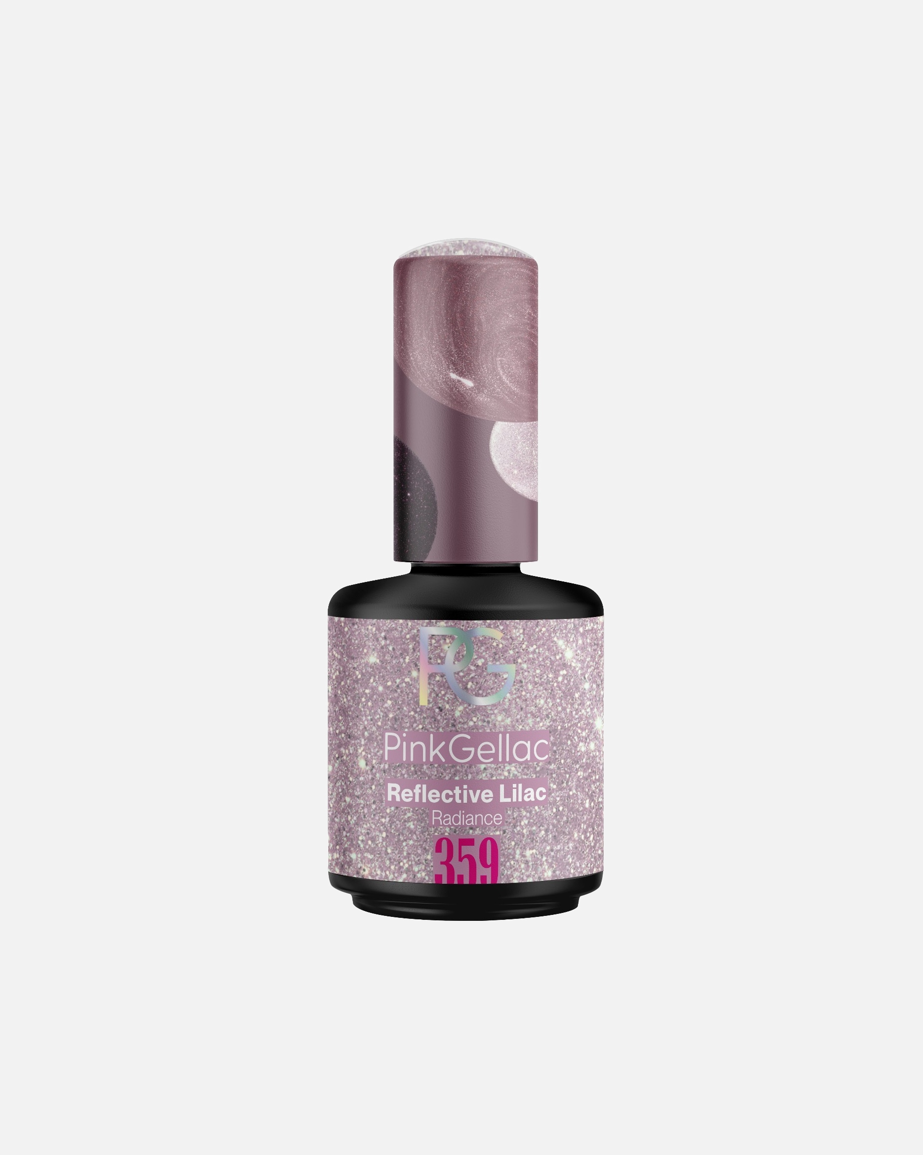 UV-nagellak voor UnisexPink GellacGel Nagellak359 Twinkeling Lilac