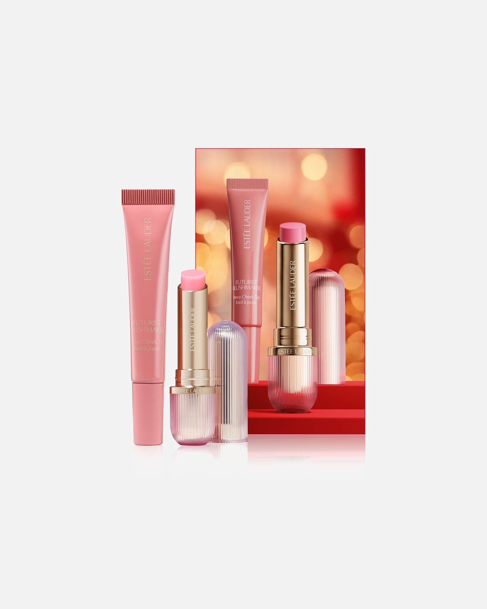 Lip Make-up Set voor UnisexEstée LauderFuturistRosy Reception Blush & Balsem1 stuk