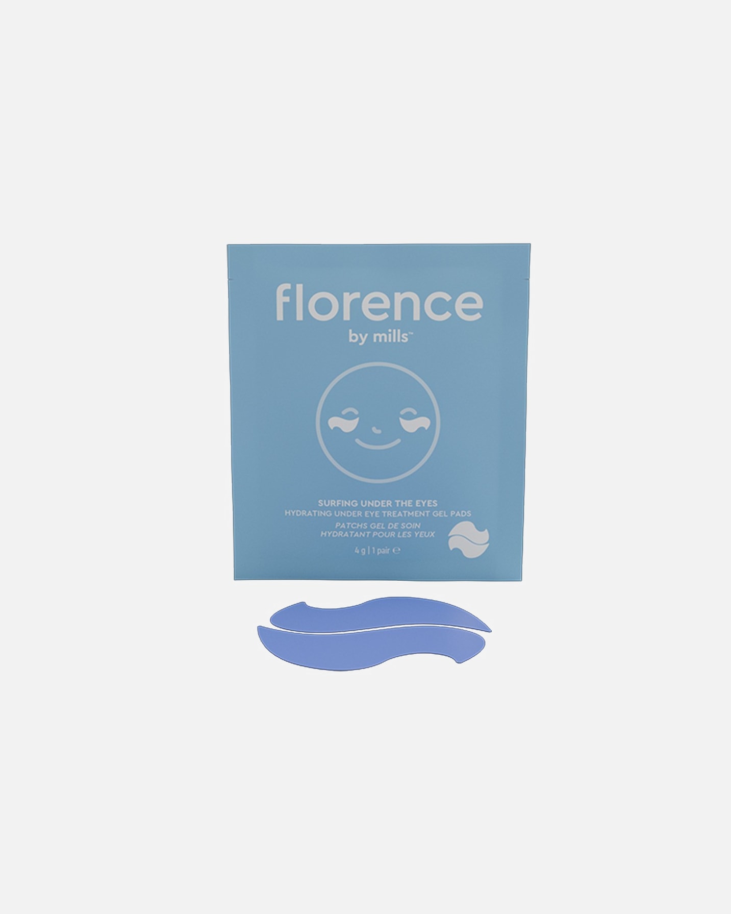 Eye patch voor UnisexFlorence By MillsSurfing under The Eyes Hydration Gel Pads1 Pair