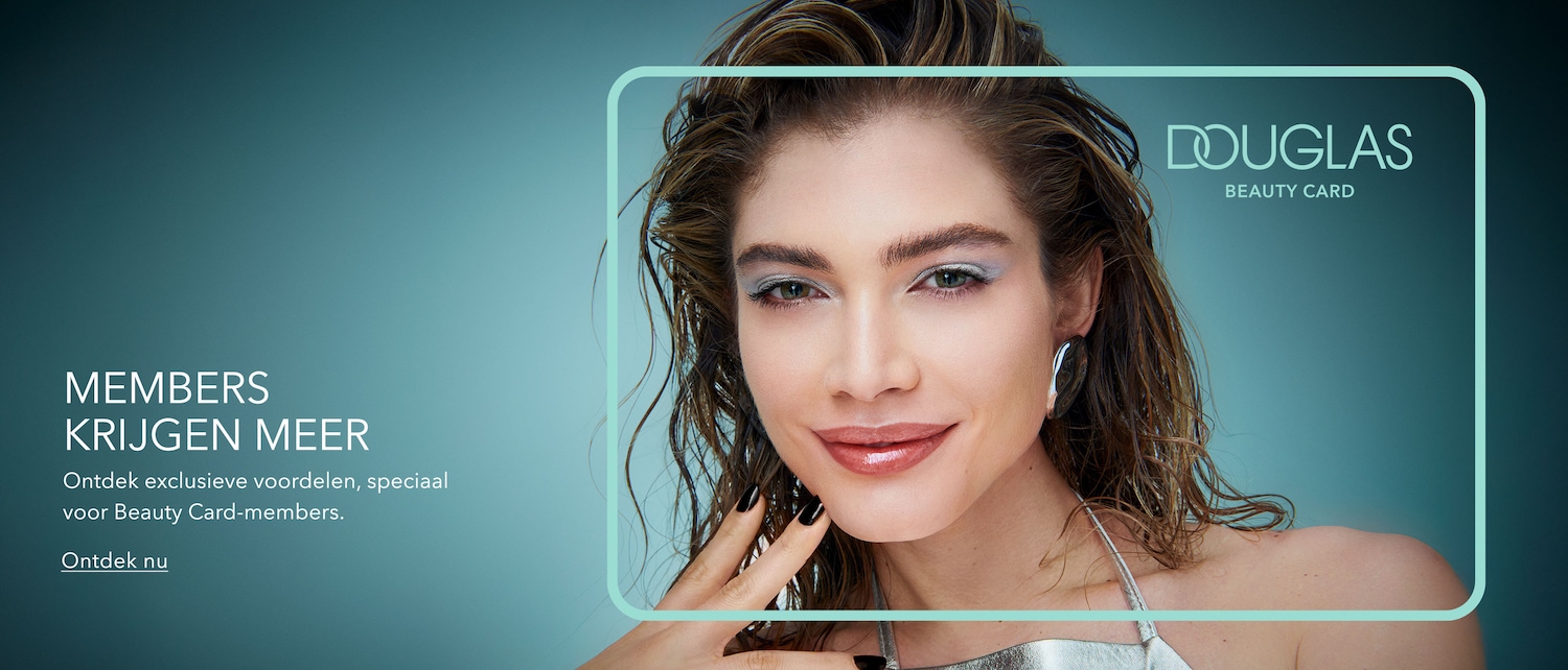 Ontdek exclusieve voordelen speciaal voor Beauty Card-members en word lid van Douglas Beauty Card.