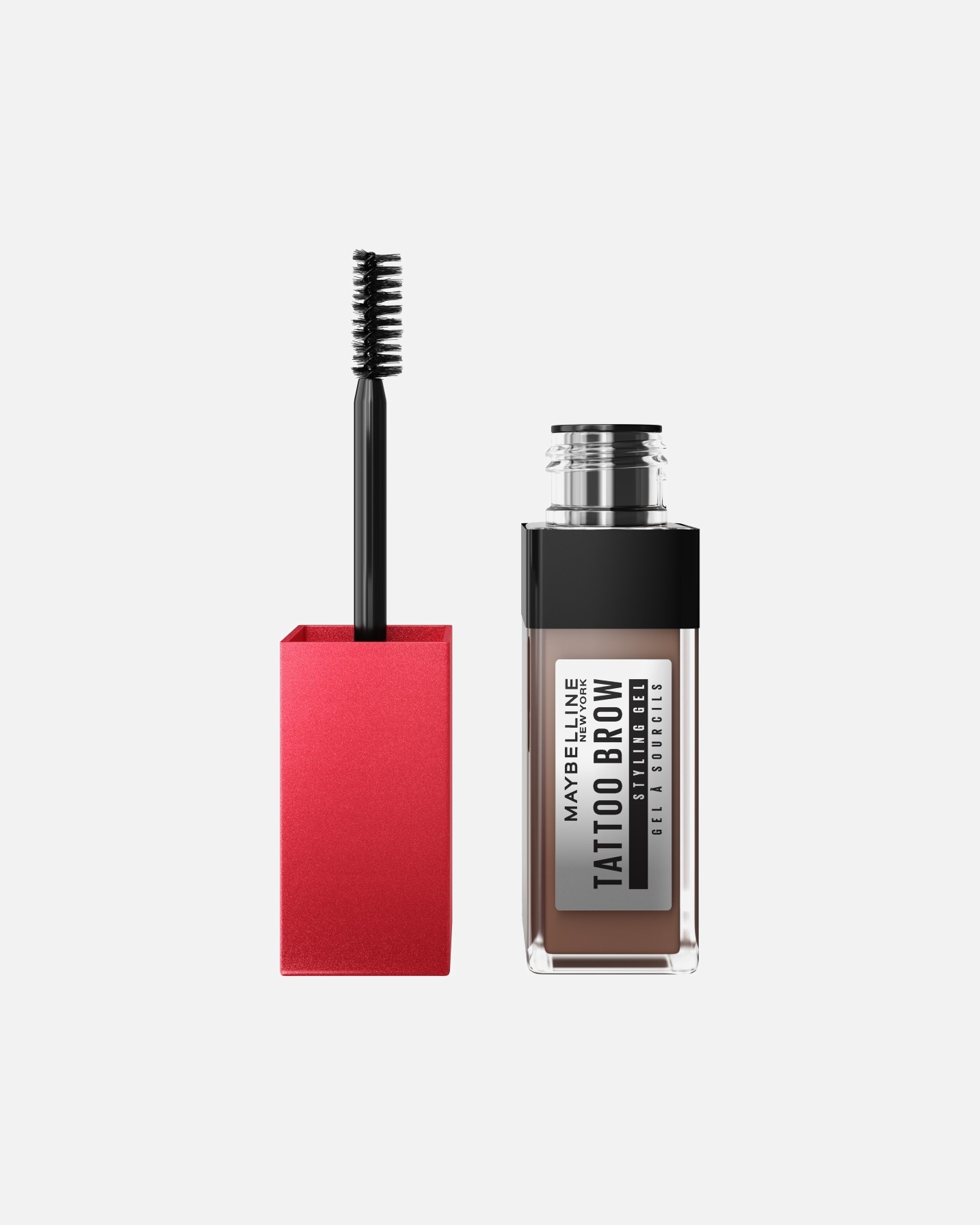 Wenkbrauwgel voor UnisexMaybellineTattoo Brow 36H Styling GelNr. 255 Soft Brown