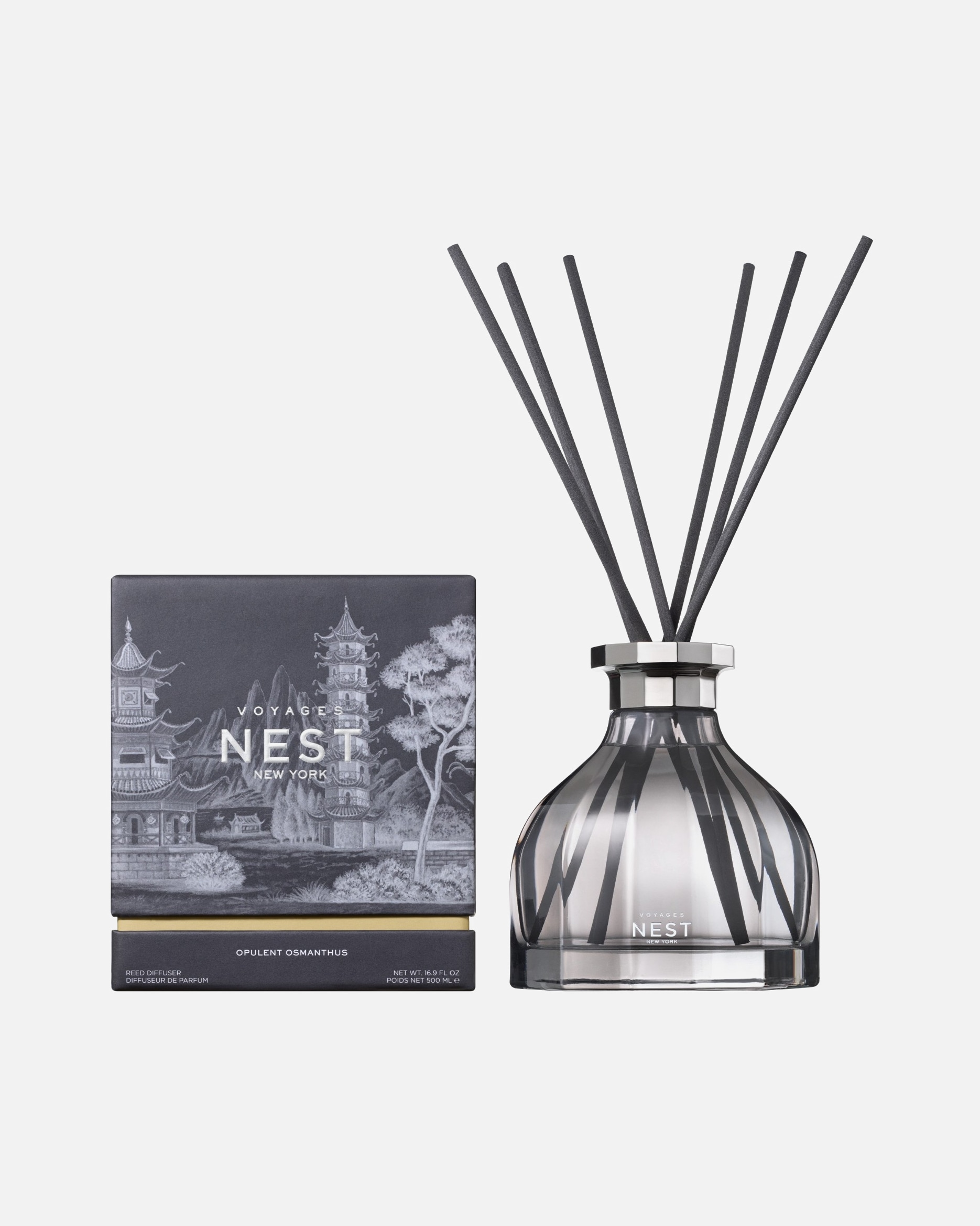 Kamergeur voor UnisexNEST NEW YORKDefault Brand LineVoyages Opulent Osmanthus Reed Diffuser500 ml