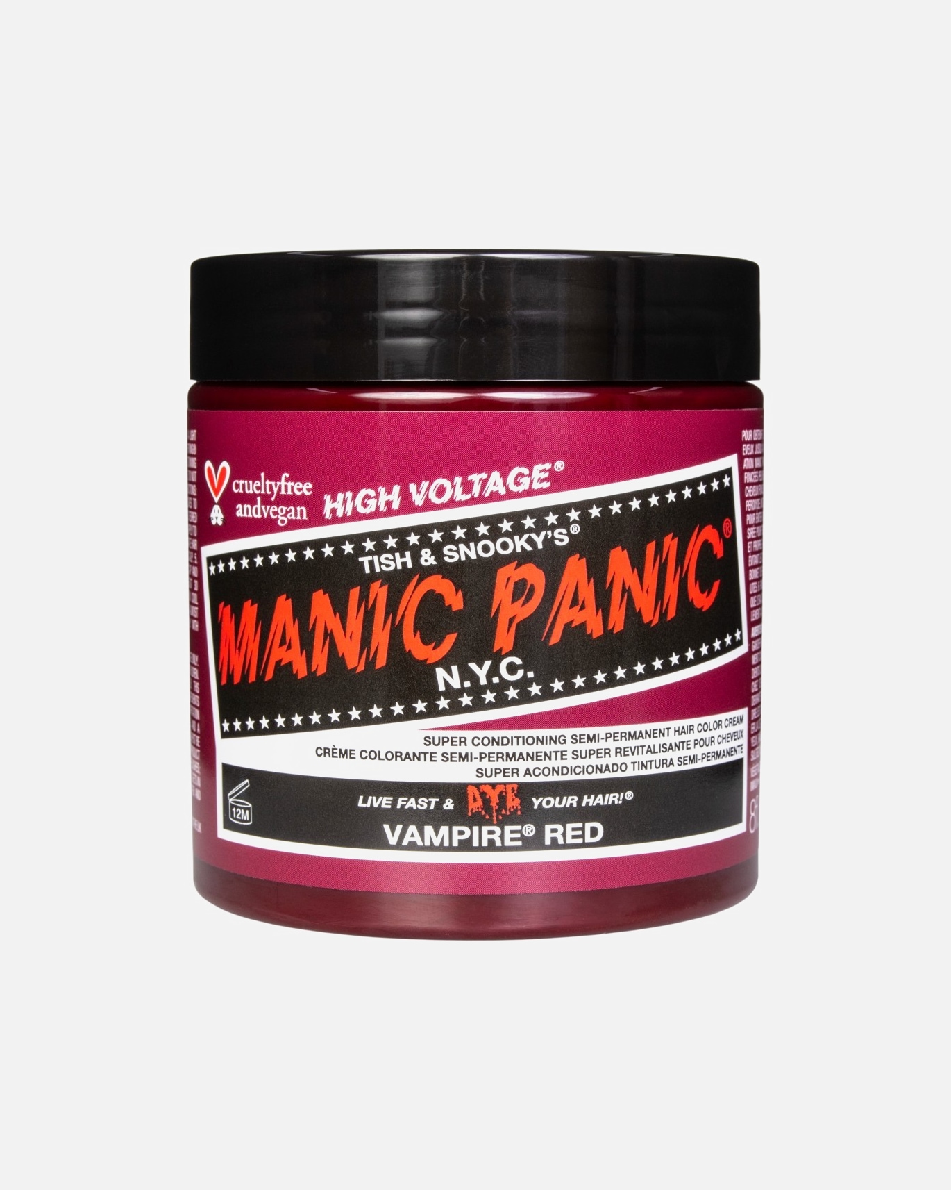Kleurspoeling voor UnisexManic PanicVampire Red237 ml