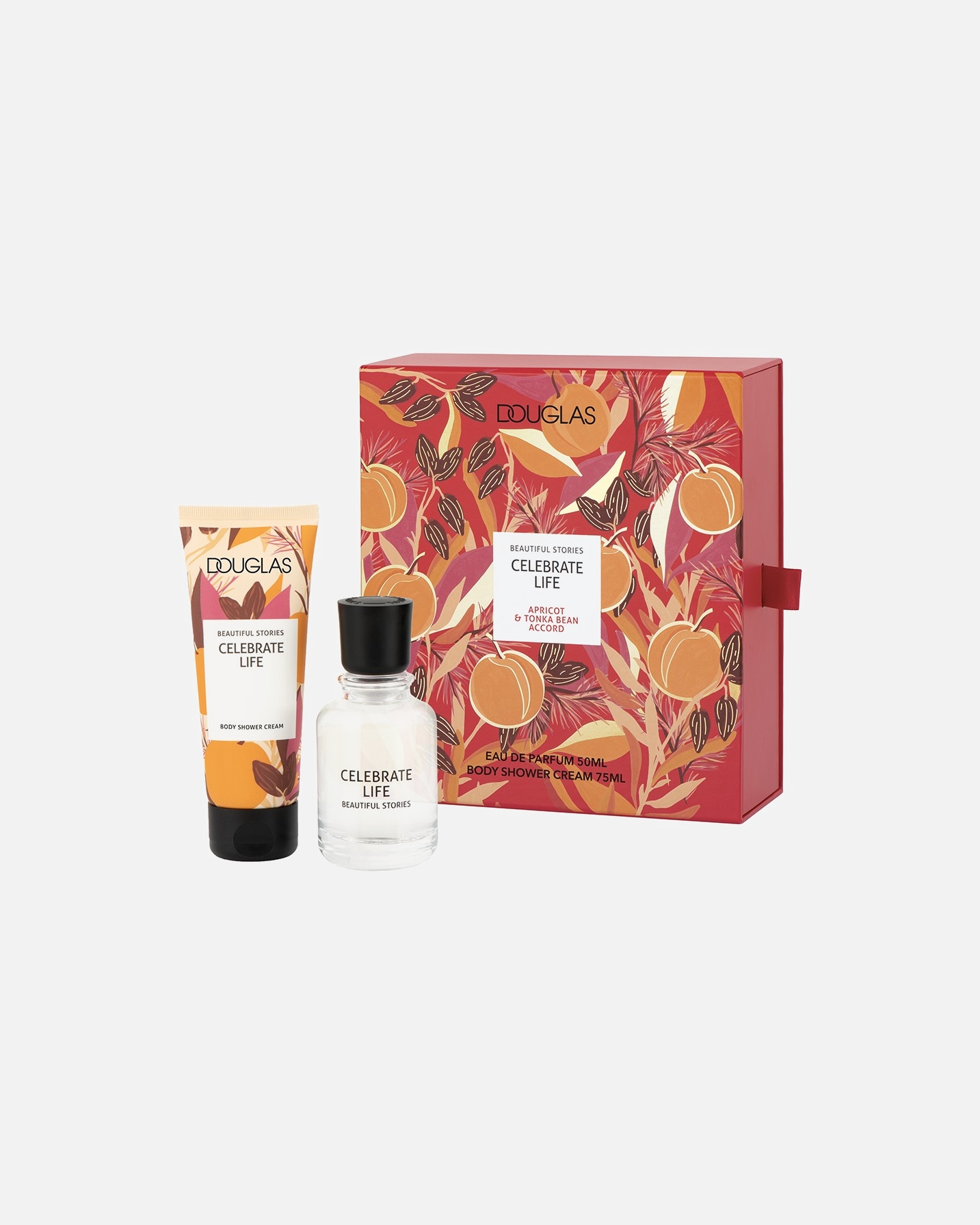 Geurset voor UnisexDouglas CollectionBeautiful StoriesCelebrate Life Eau de Parfum 50 ml Set0