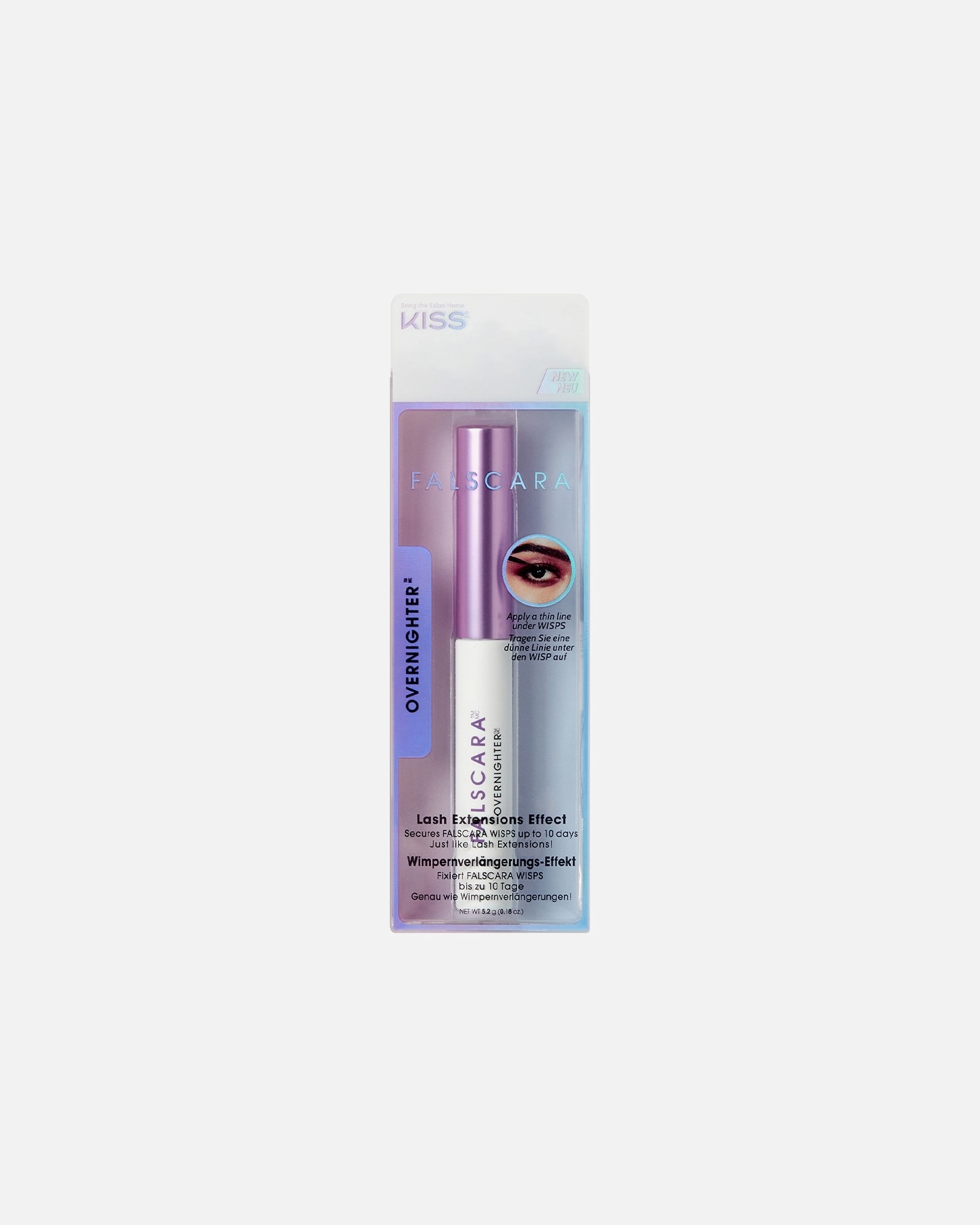 Mascara voor UnisexKISSOvernachting5.2 g