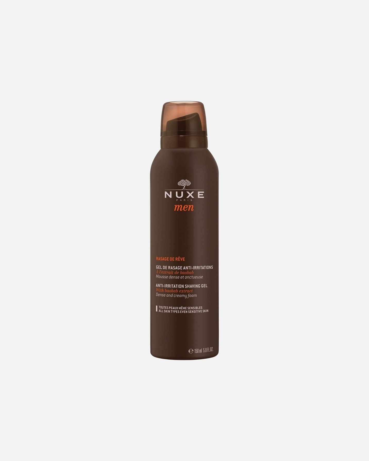 Scheergel voor NUXERasage de Rêve Gel De Rasage Anti-Irritations150 ml