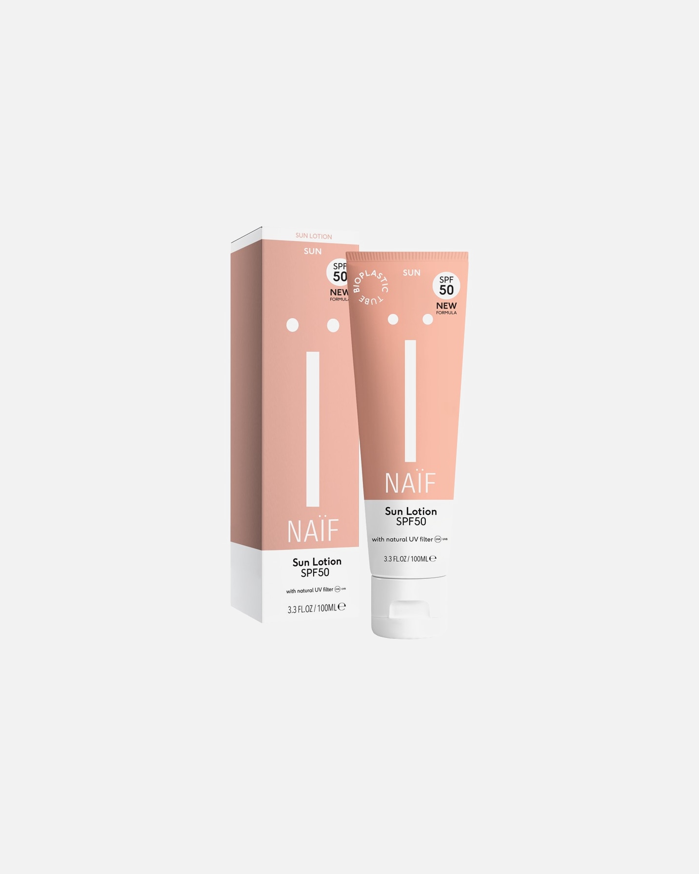 Zonnebrandcrème voor UnisexNaifSun Lotion SPF50100 ml