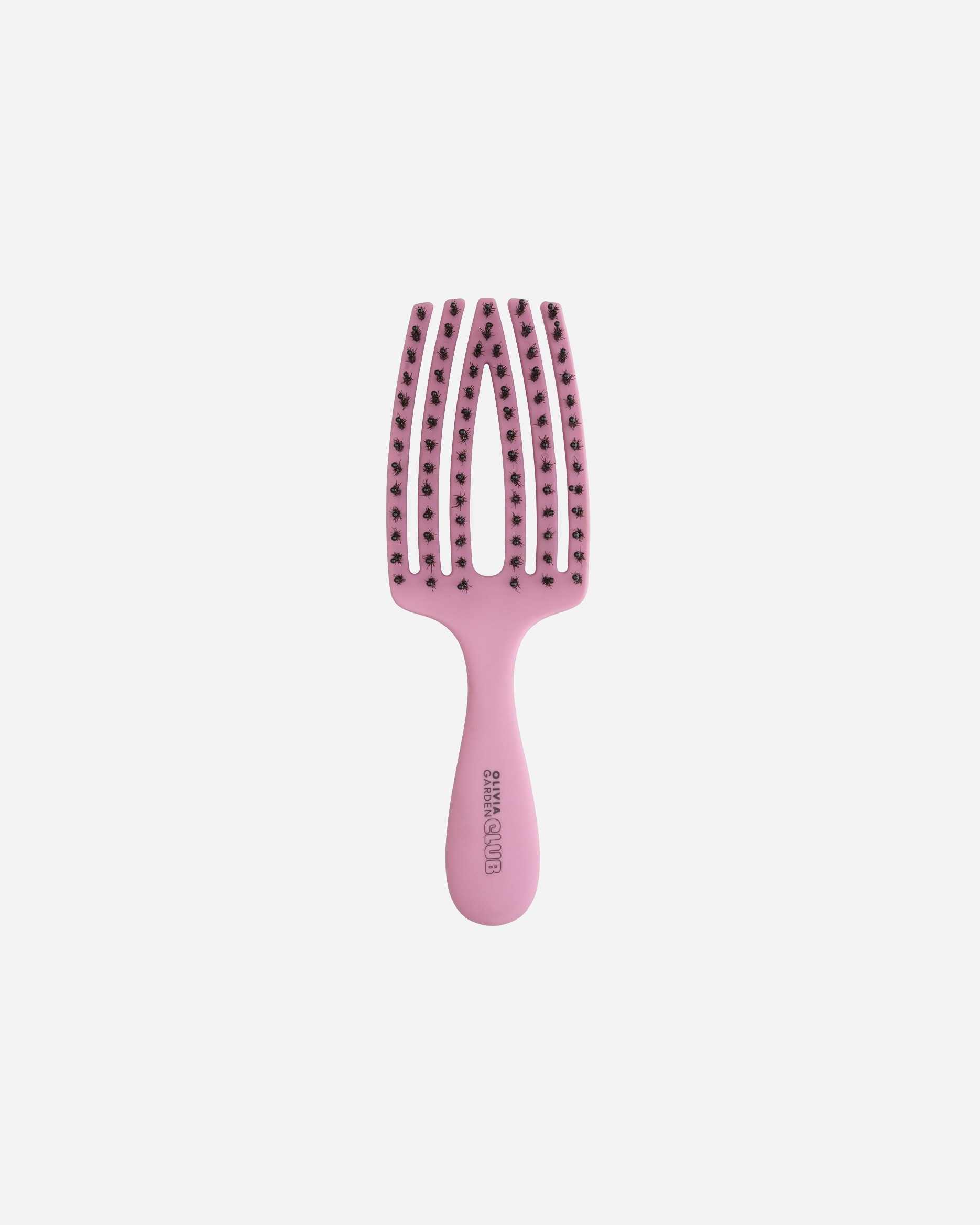 Styling-accessoire voor UnisexOlivia Garden ClubDefault Brand LineTHE NOMAD - Detangling & Shine FingerbrushPINK