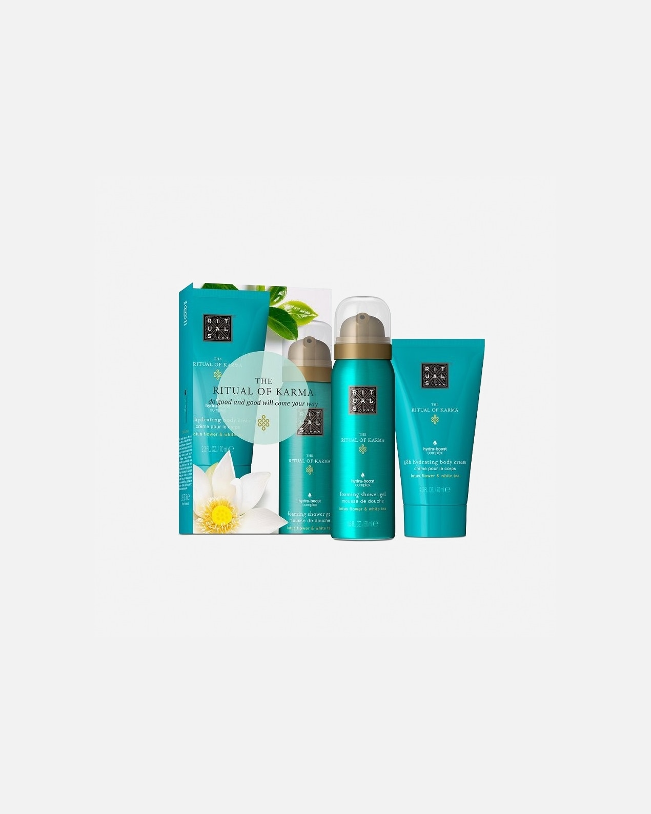 Rituals The Ritual of Karma Shower foam (50ml) en Body cream (70ml)