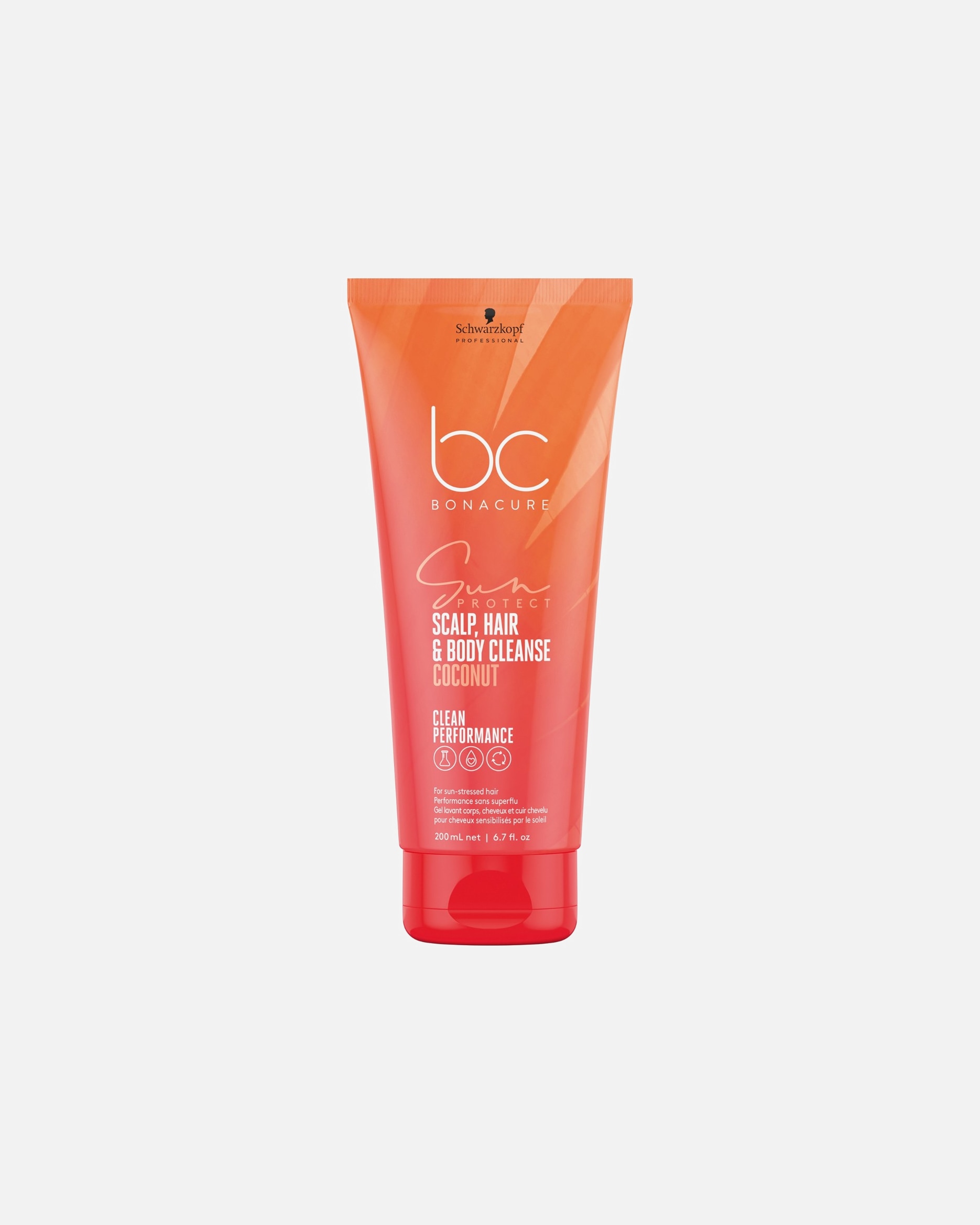 Haarshampoo voor UnisexSchwarzkopf ProfessionalBC BONACURE Sun Protect3-in-1 Scalp, Hair & Body Cleanse200 ml