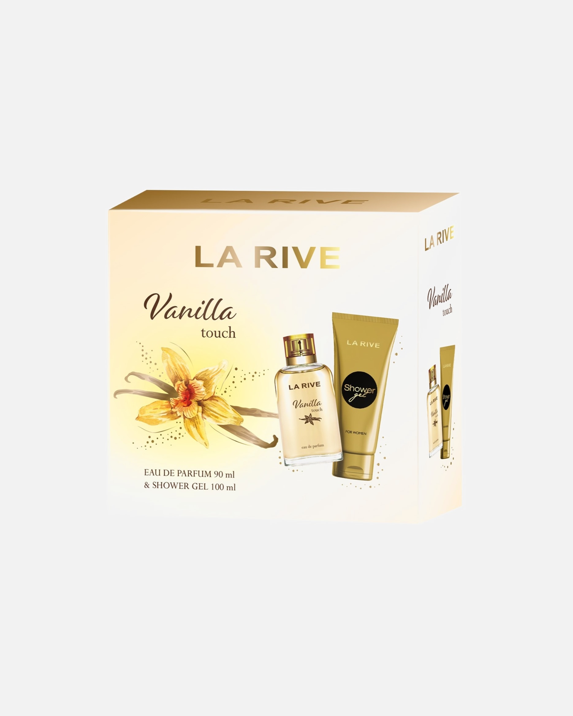 Geurset voor La RiveGiftset Vanilla Touch EDP + Showergel1 stuk