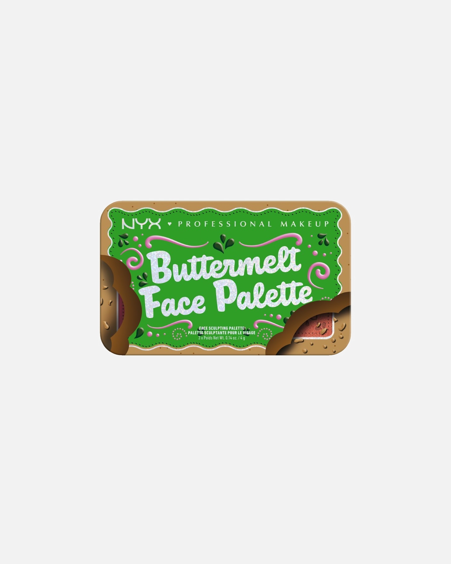 Blush voor UnisexNYX Professional MakeupHoliday CollectionButtermelt Face Palette2 - DARK