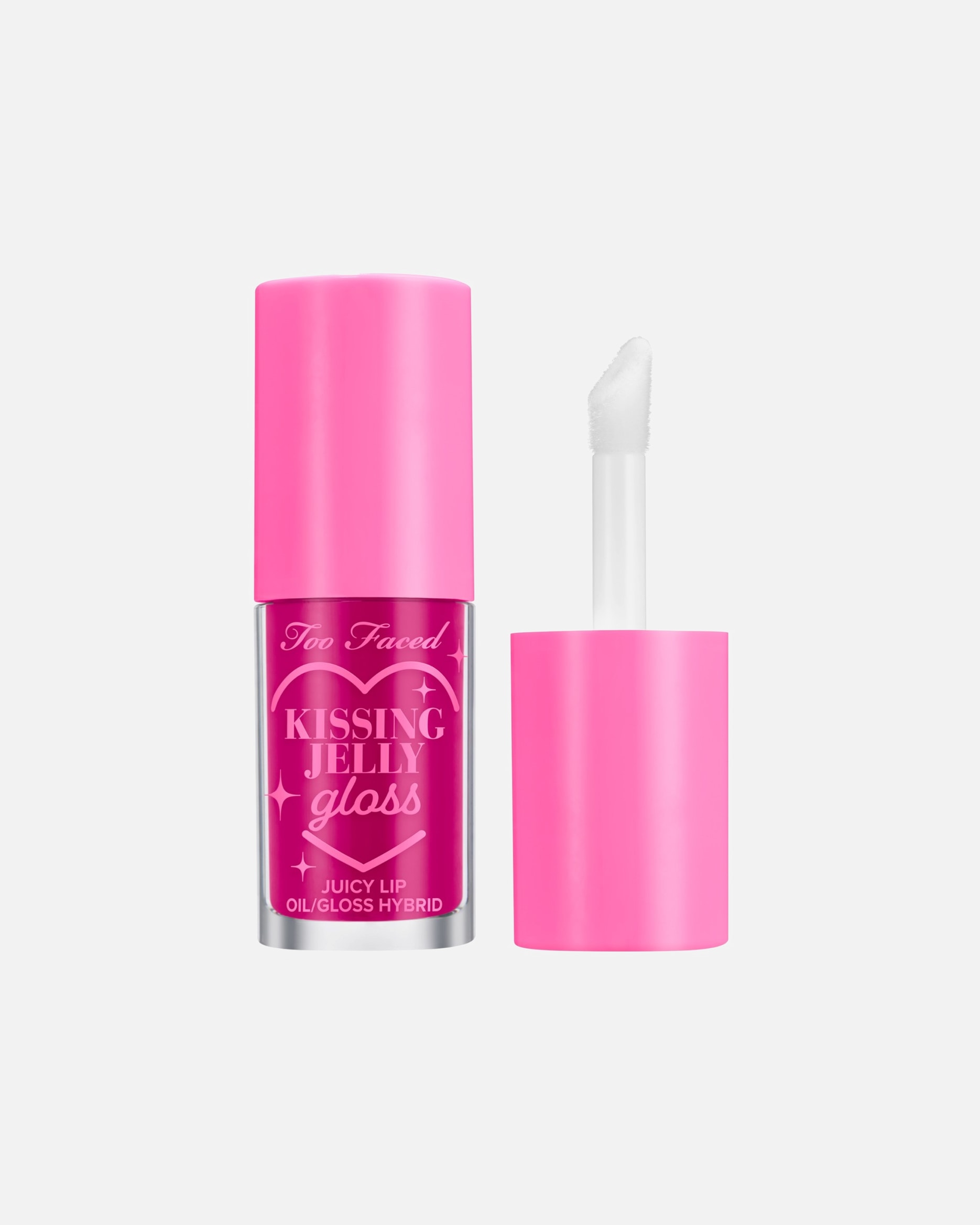 Lipgloss voor Too FacedKissing JellyLip Oil GlossRASPBERRY