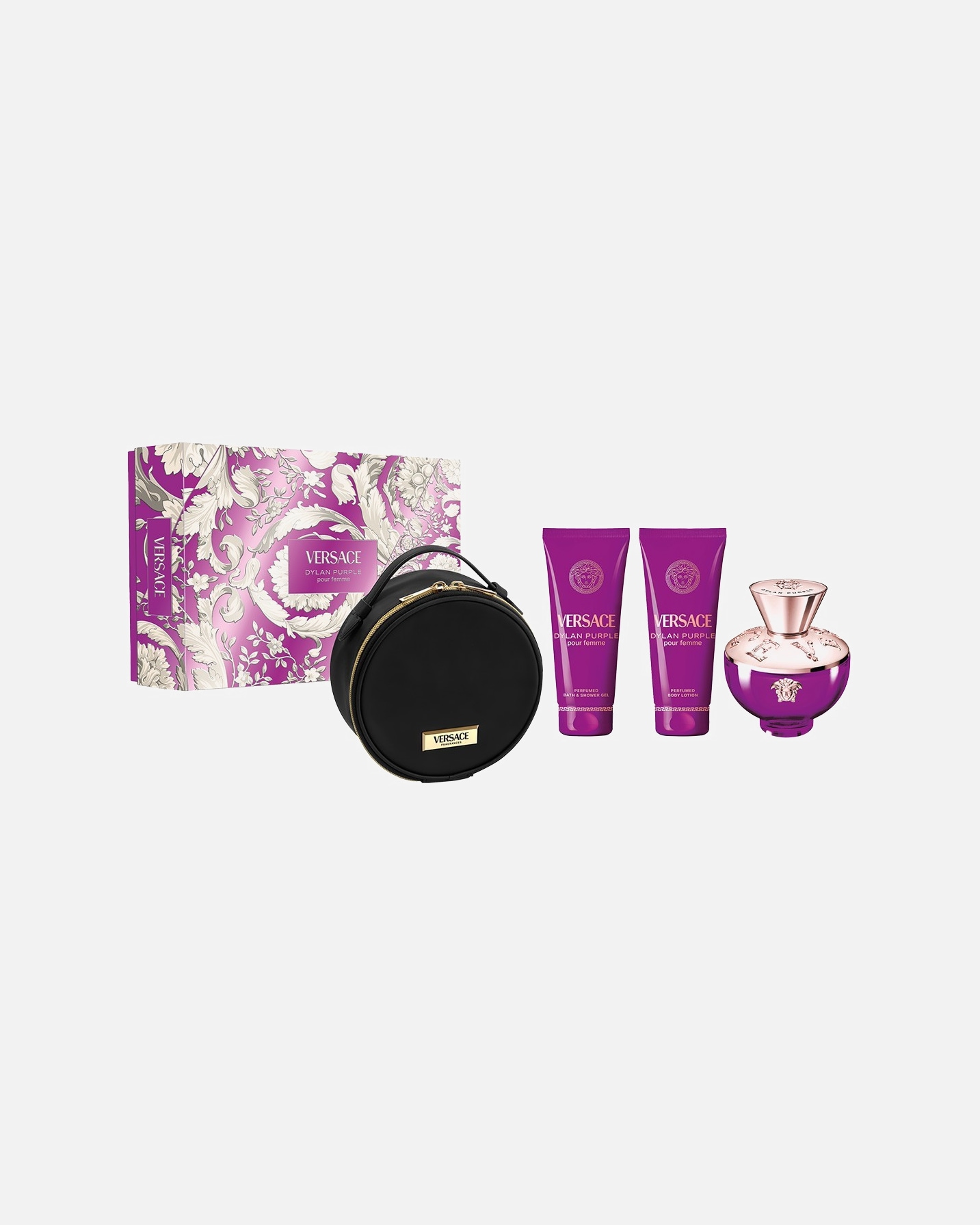 Geurset voor VersaceDylan PurpleEau de Parfum 100 ml Set1 stuk