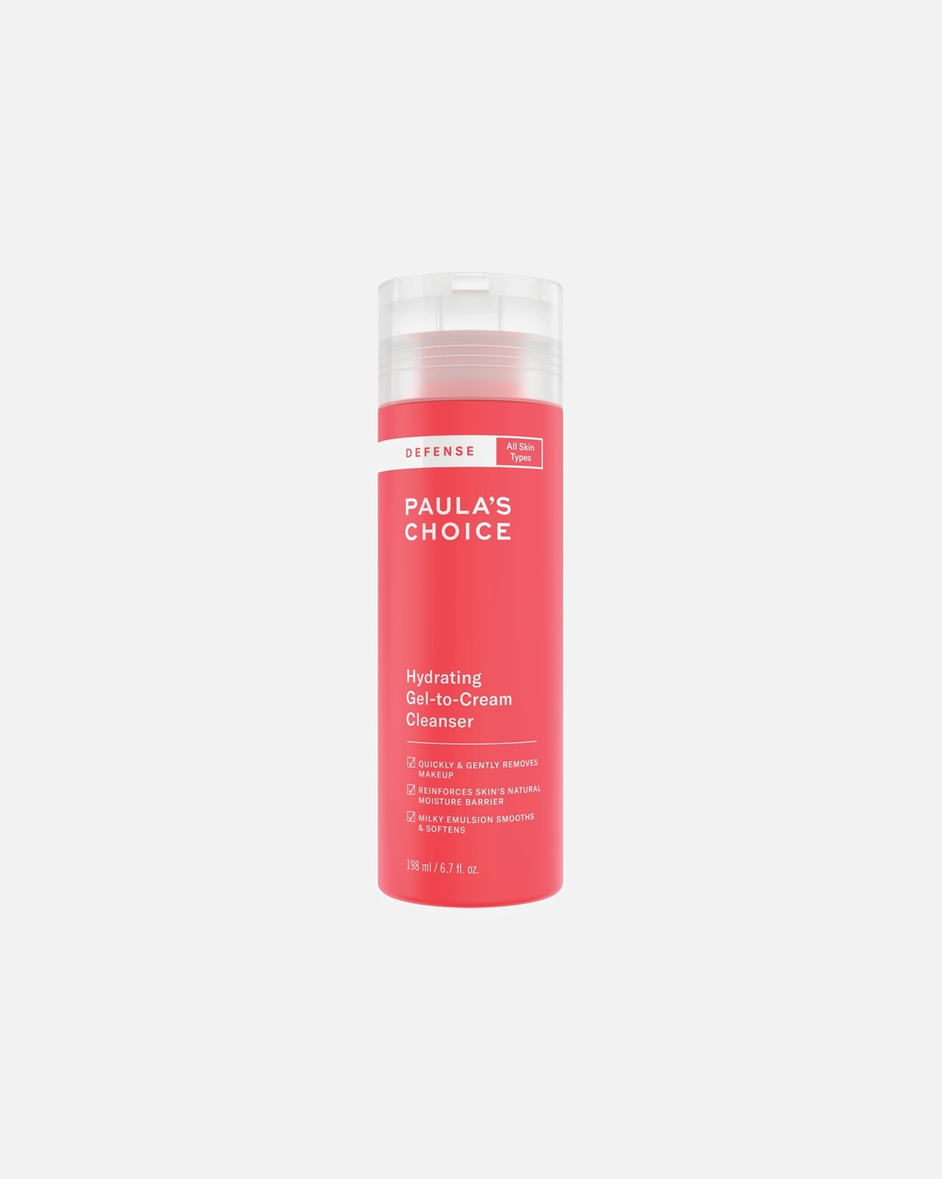 Gezichtsreinigingsschuim voor UnisexPaula's ChoiceGel-to-Cream198 ml