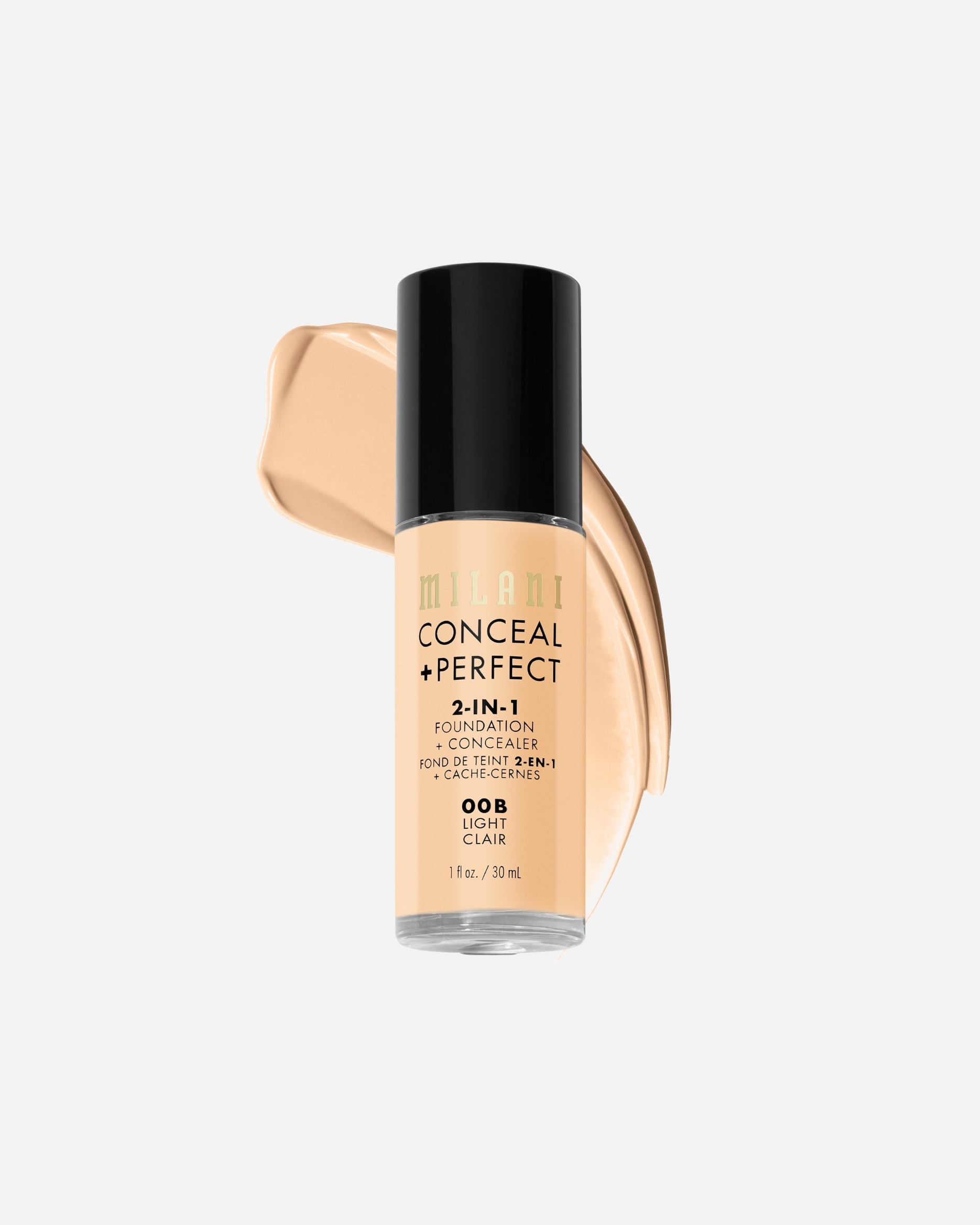 Foundation voor UnisexMilani2-in-1 Concealer +00B - Light