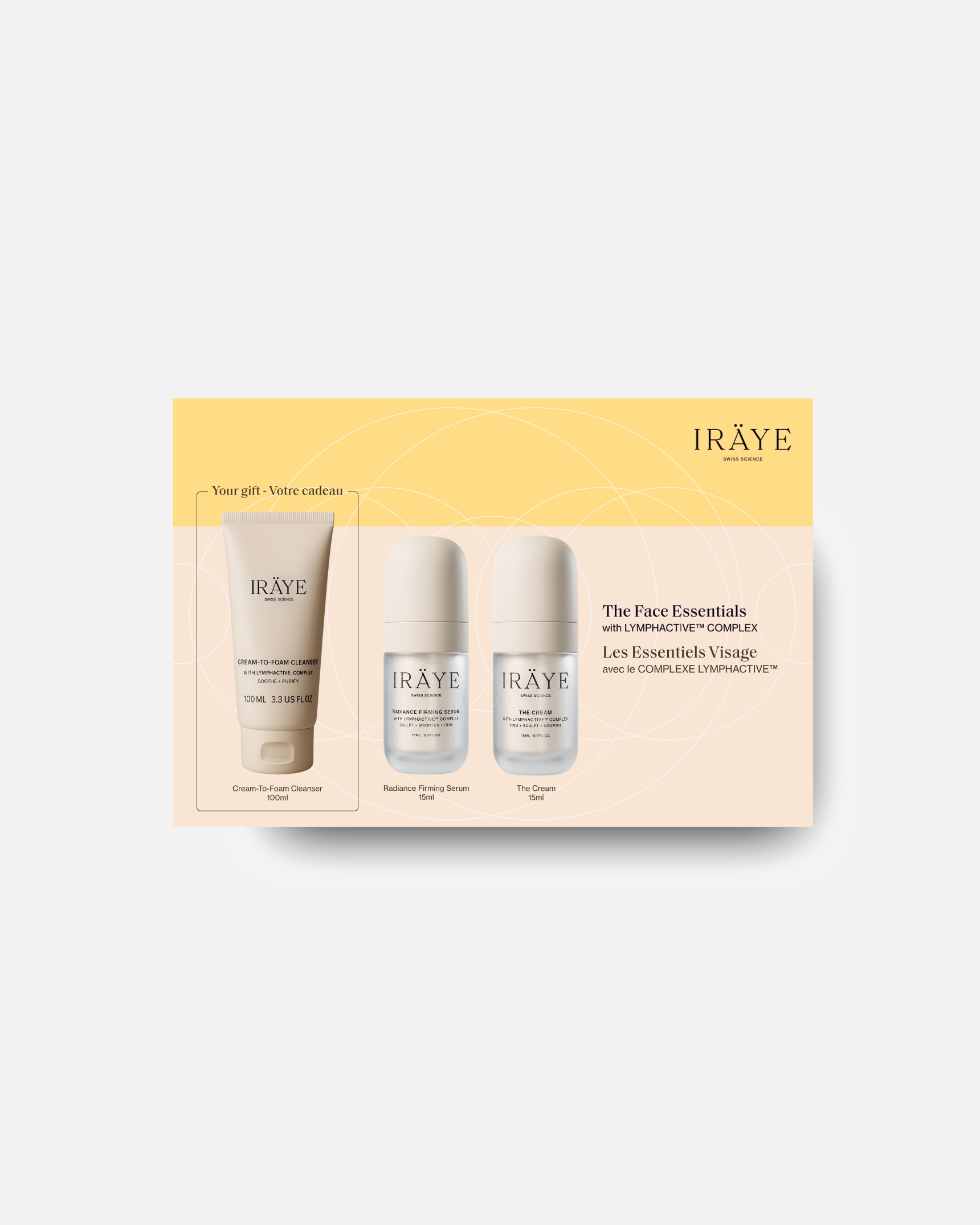 Gezichtsverzorgingsset voor UnisexIRÄYEDefault Brand LineThe Face Essentials1 stuk
