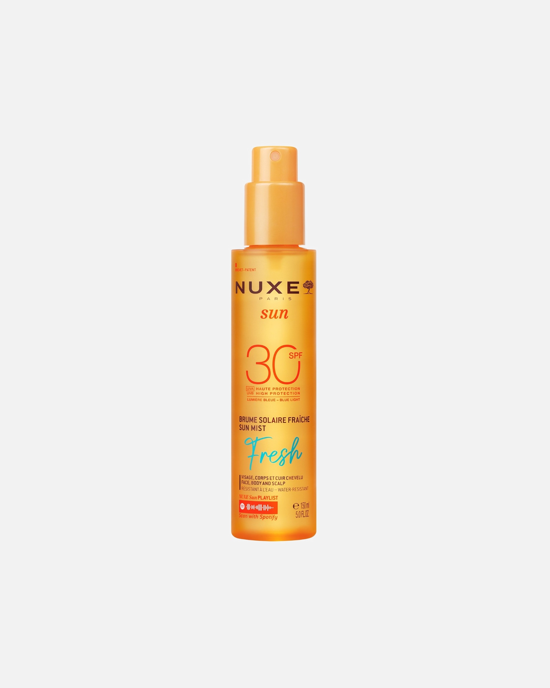 Zonnespray voor NUXESunSun Mist Fresh SPF30150 ml