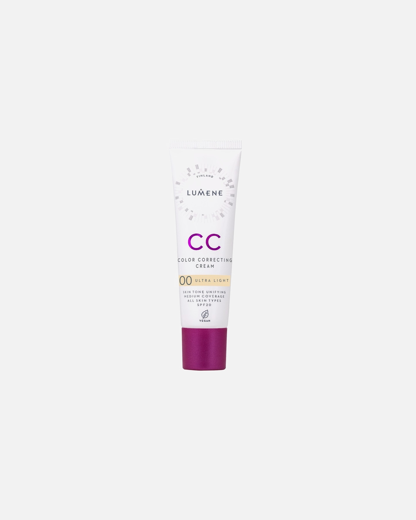 CC Cream voor UnisexLumeneColor Correcting Cream SPF20ULTRA LIGHT