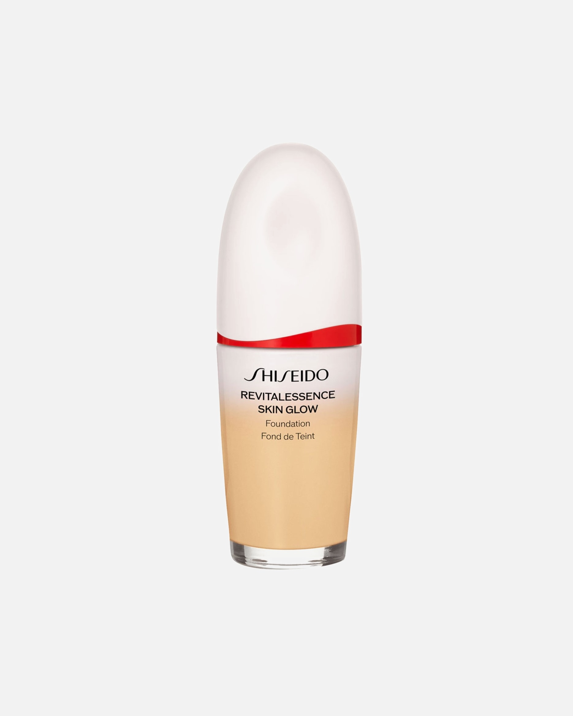 Foundation voor ShiseidoPurenessRevitalessence Skin Glow Foundation SPF30210 Birch