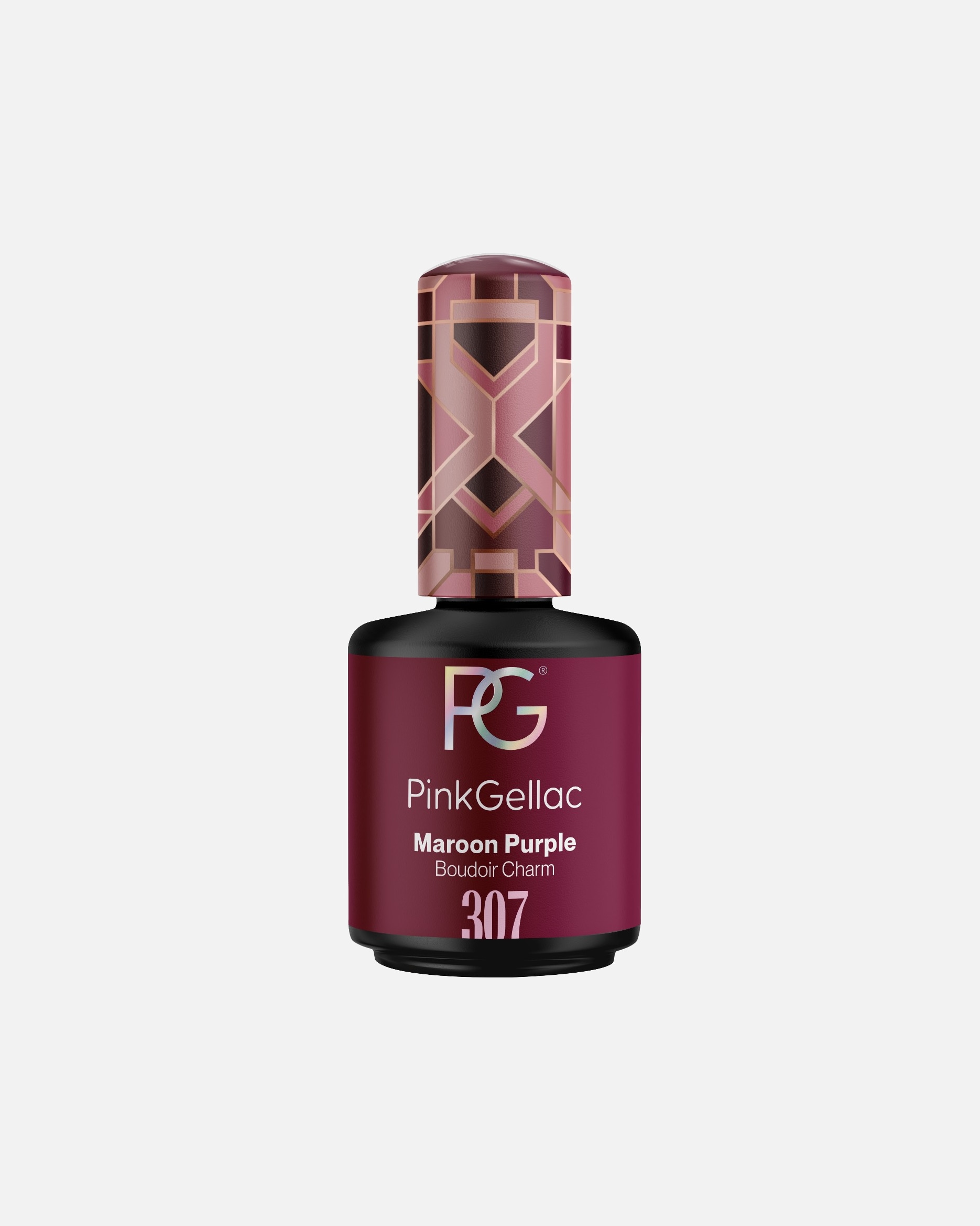 UV-nagellak voor UnisexPink GellacGel Nagellak307 Maroon Purple