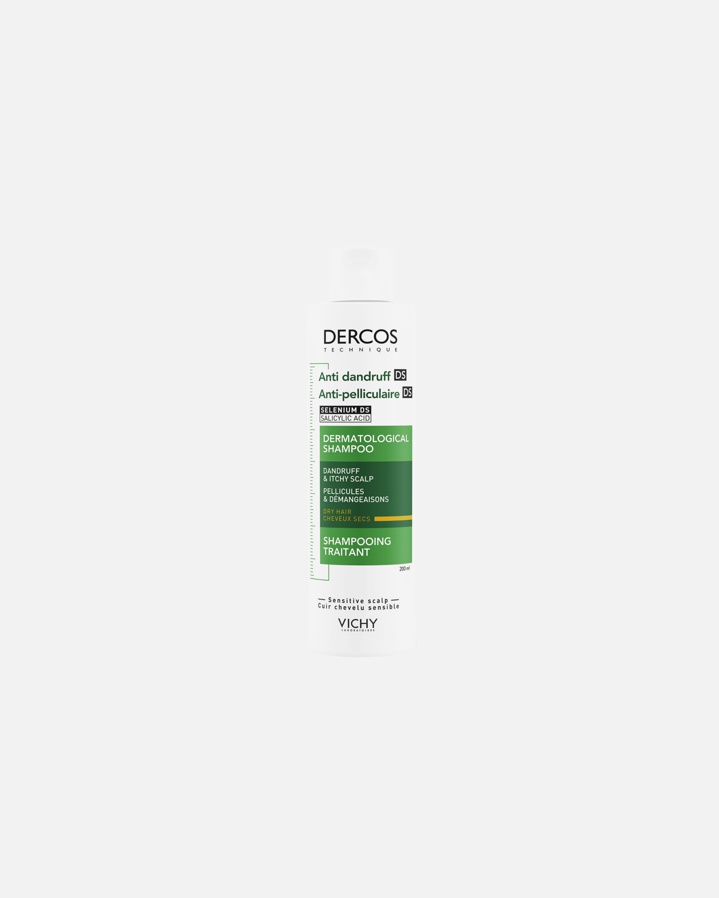 Haarshampoo voor UnisexVichyDercosAnti-roos voor droog haar200 ml