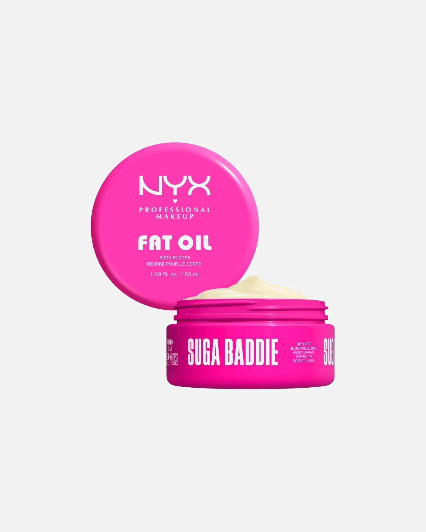 Bodybutter voor UnisexNYX Professional MakeupFat Oil BodySuga Baddie50 ml