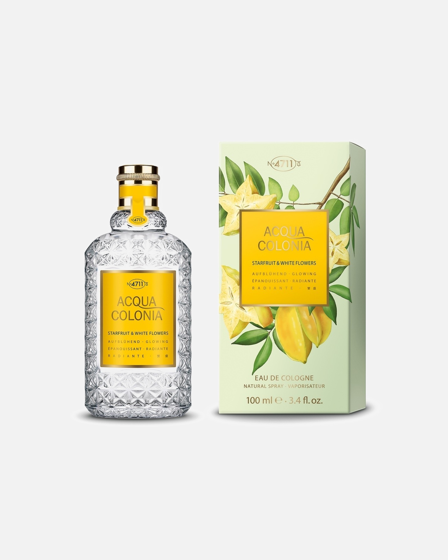 Eau de cologne voor Unisex4711Acqua ColoniaStarfruit & White Flowers100 ml