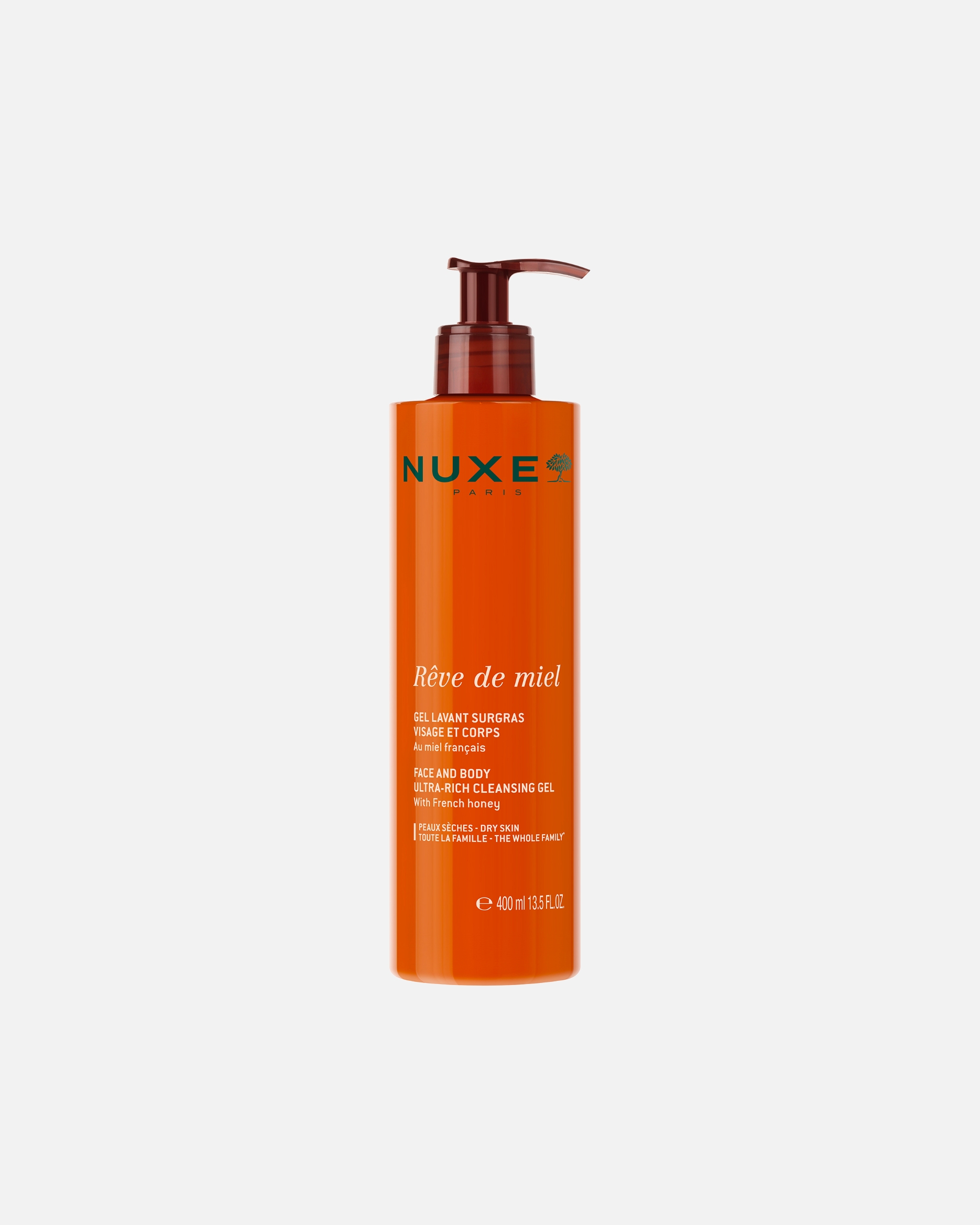Body gel voor NUXEReve De Miel®Gezicht & Lichaam400 ml