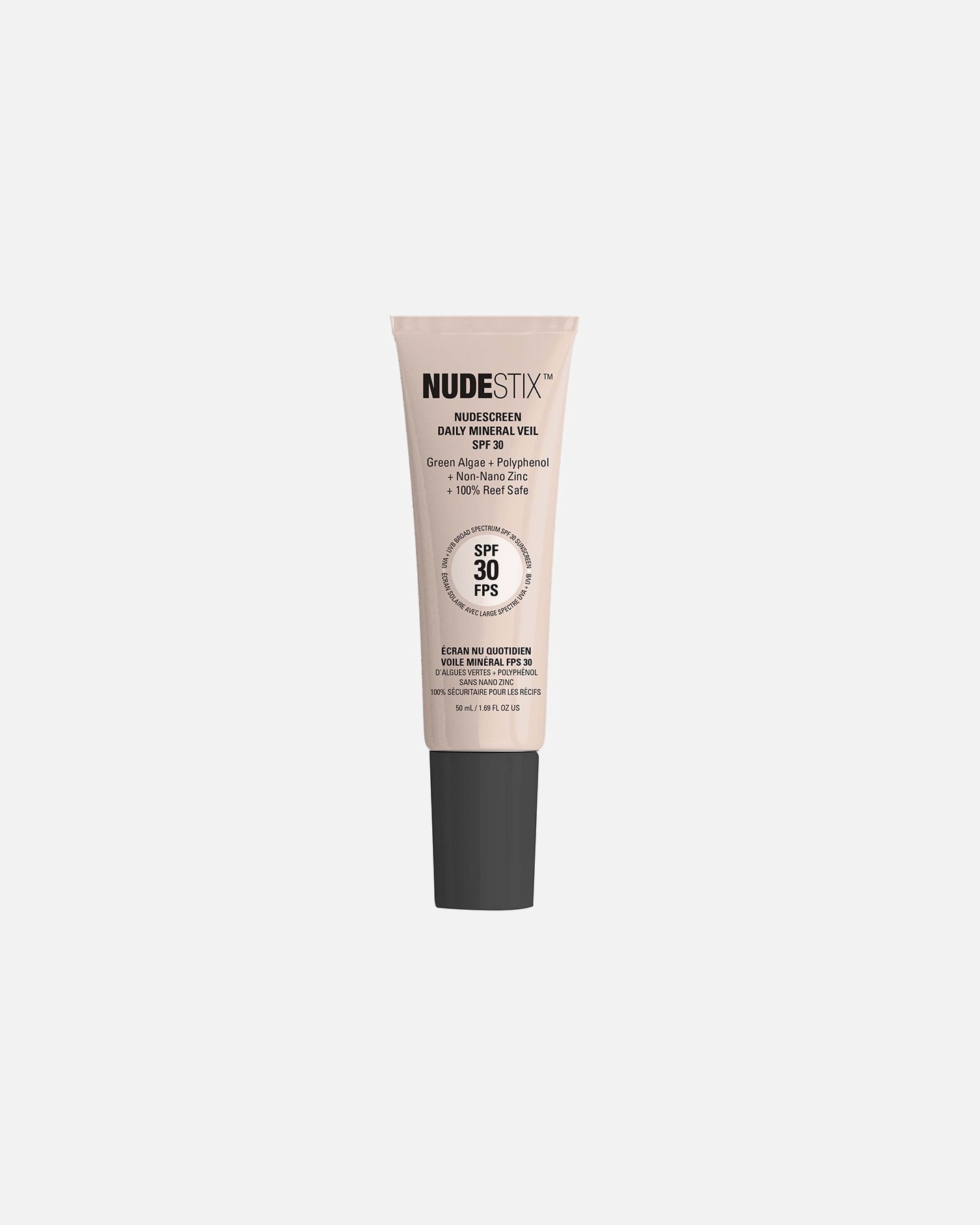 Hydraterend masker voor UnisexNudestixNudescreen Daily Mineral Veil Spf30HOT
