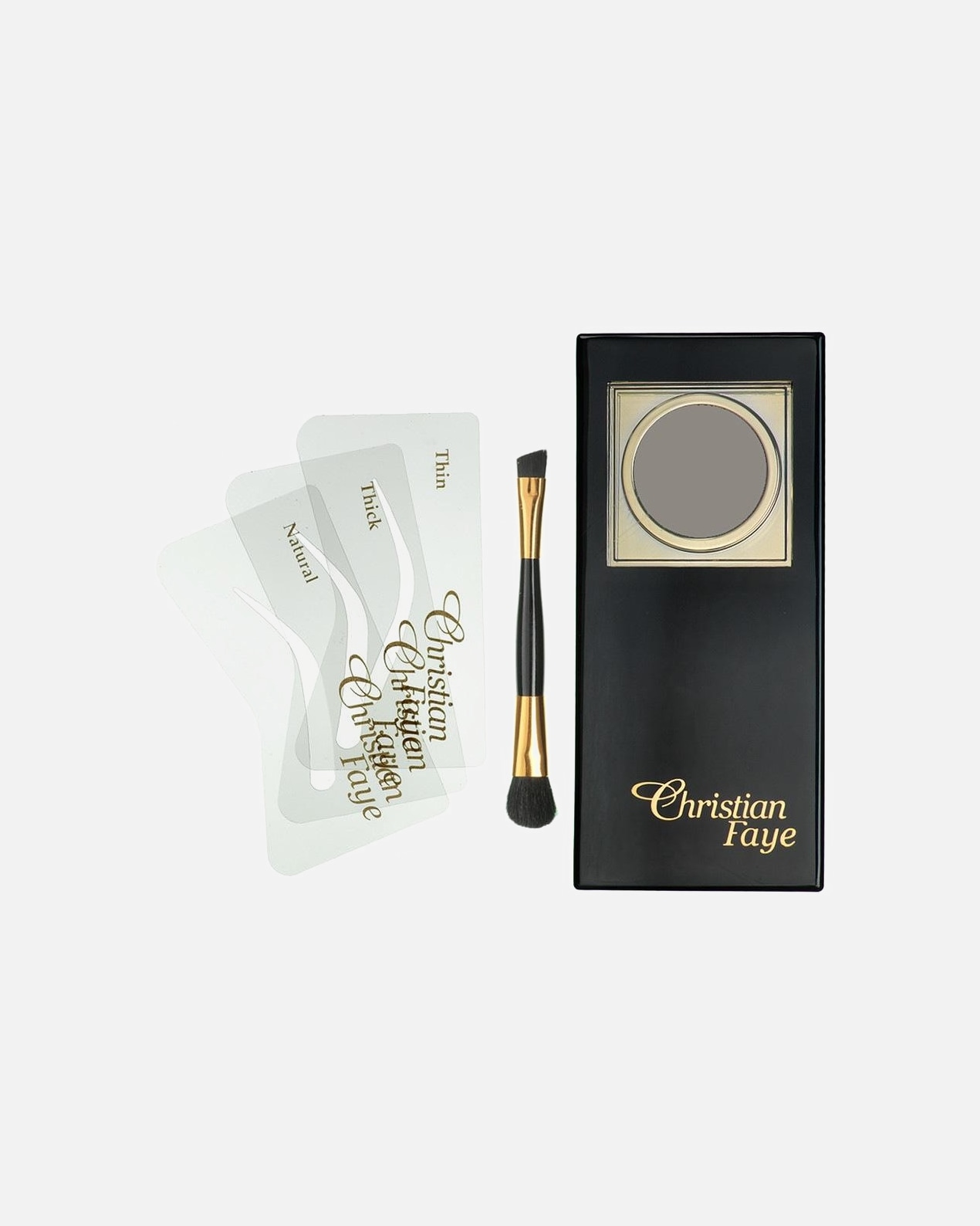 Wenkbrauwpoeder voor UnisexChristian FayeEyebrow PowderCharcoal