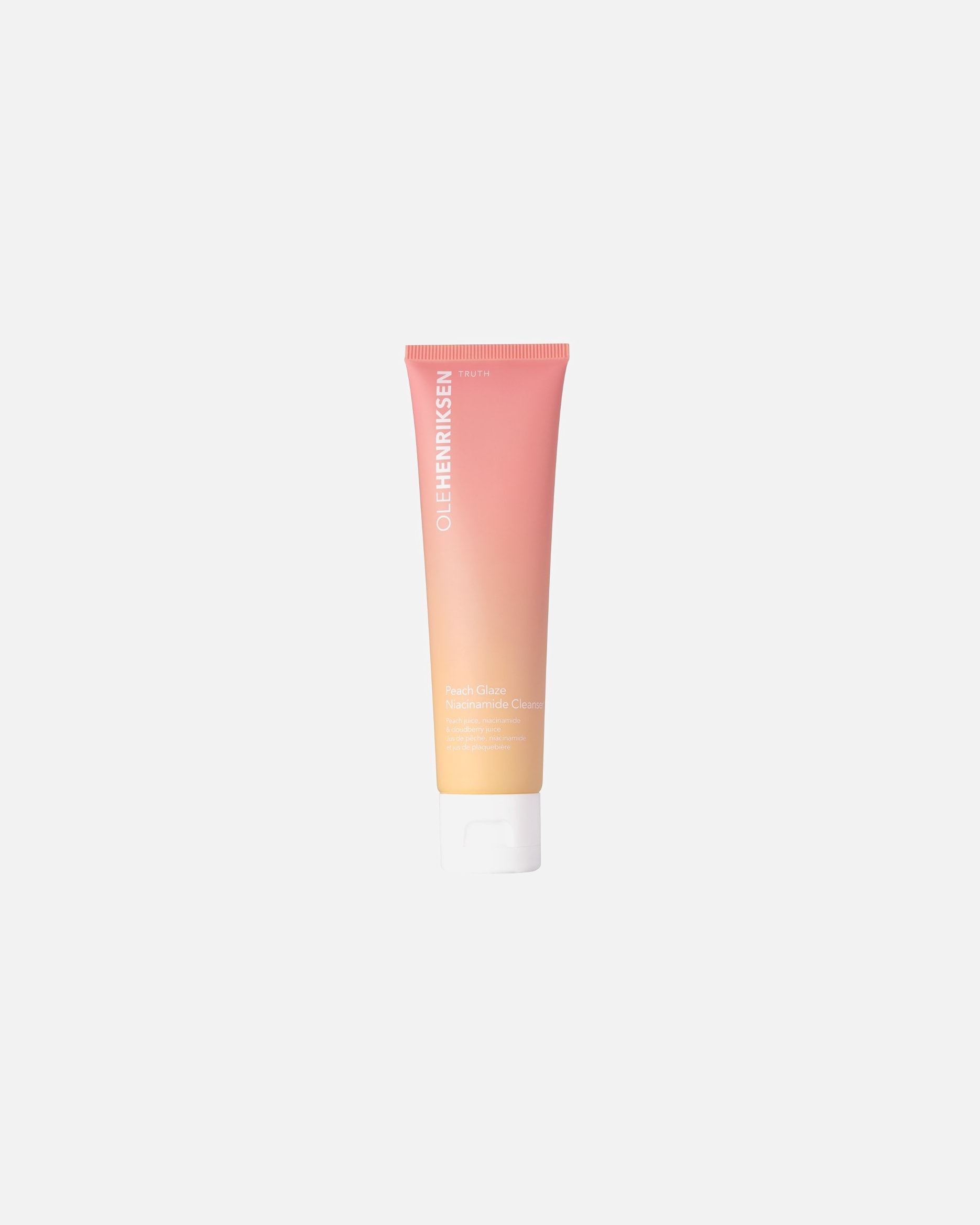 Gezichtsreinigingsschuim voor UnisexOle HenriksenPeach GlazeGlow 2% Niacinamide Cleanser60 ml