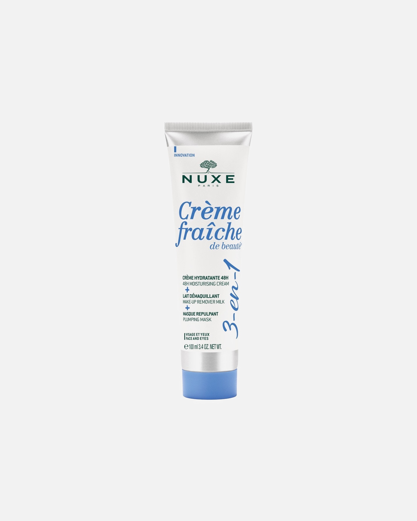 Gezichtscrème voor UnisexNUXECreme Fraîche De Beauté48H Moisturising Cream100 ml