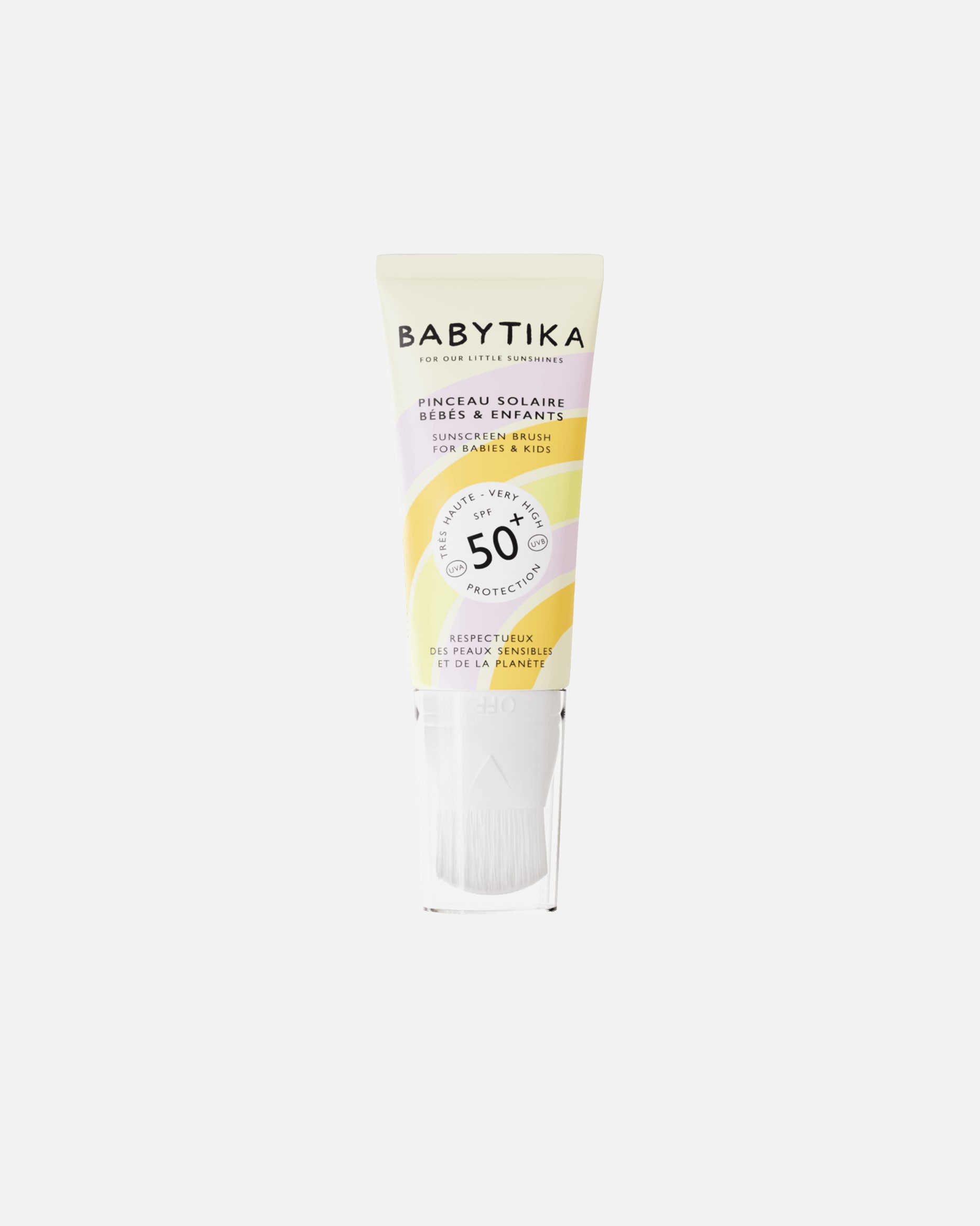 Zonbescherming voor kinderen voor UnisexMIMITIKABabyTika zonnebrandkwastje SPF50+40 ml