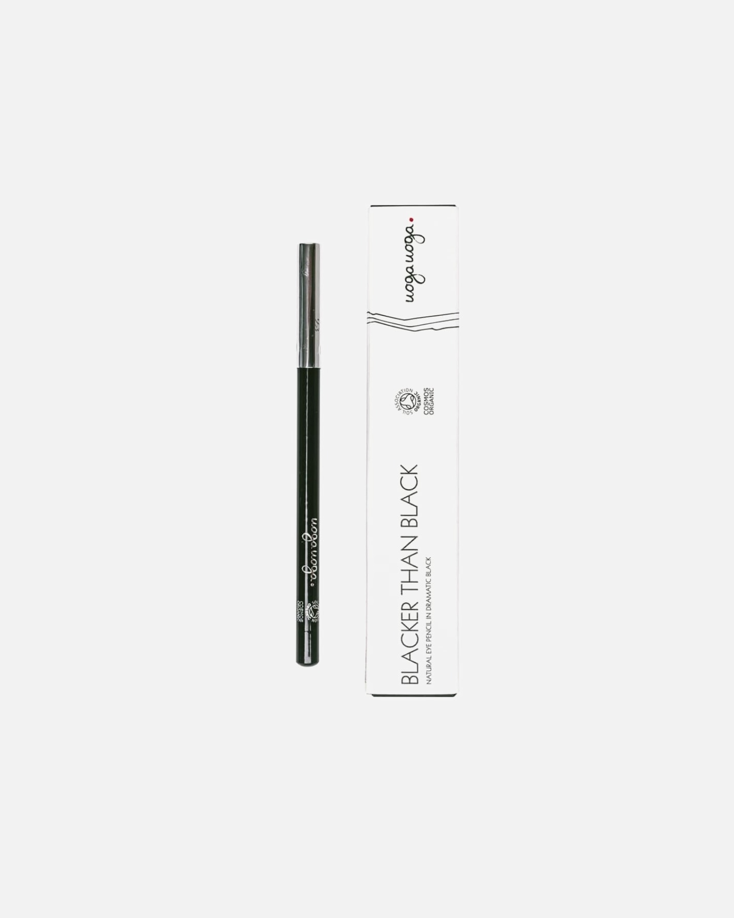 Eyeliner voor UnisexUoga UogaSuper Soft Eye PencilBLACKER THAN BLACK