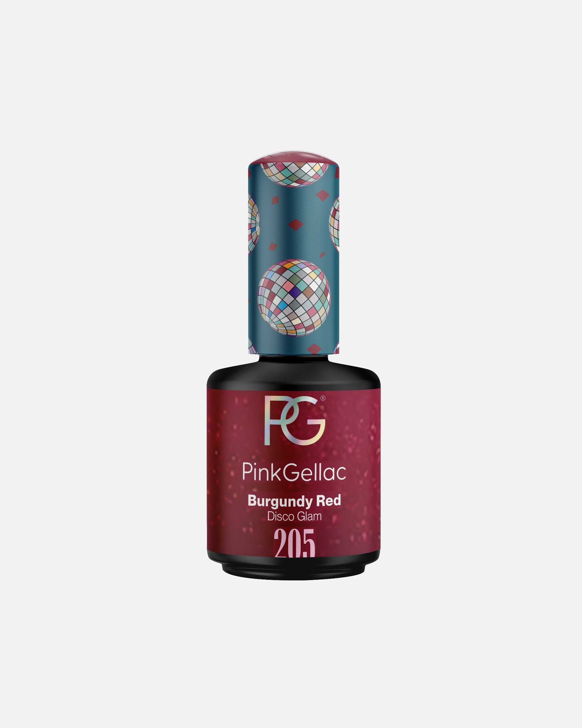 UV-nagellak voor UnisexPink GellacGel Nagellak205 Burgundy Red