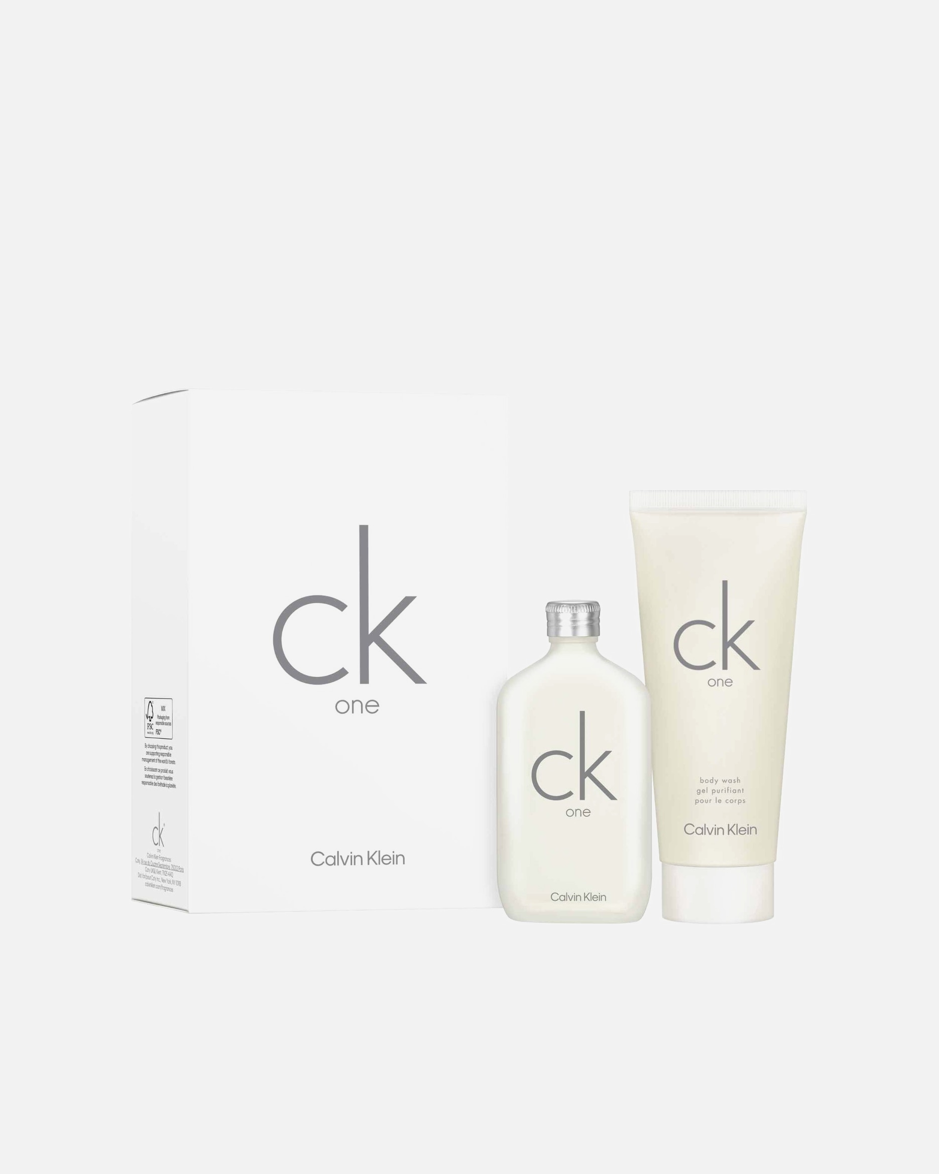 Geurset voor UnisexCALVIN KLEINck oneEdT + Shower Gel1 stuk