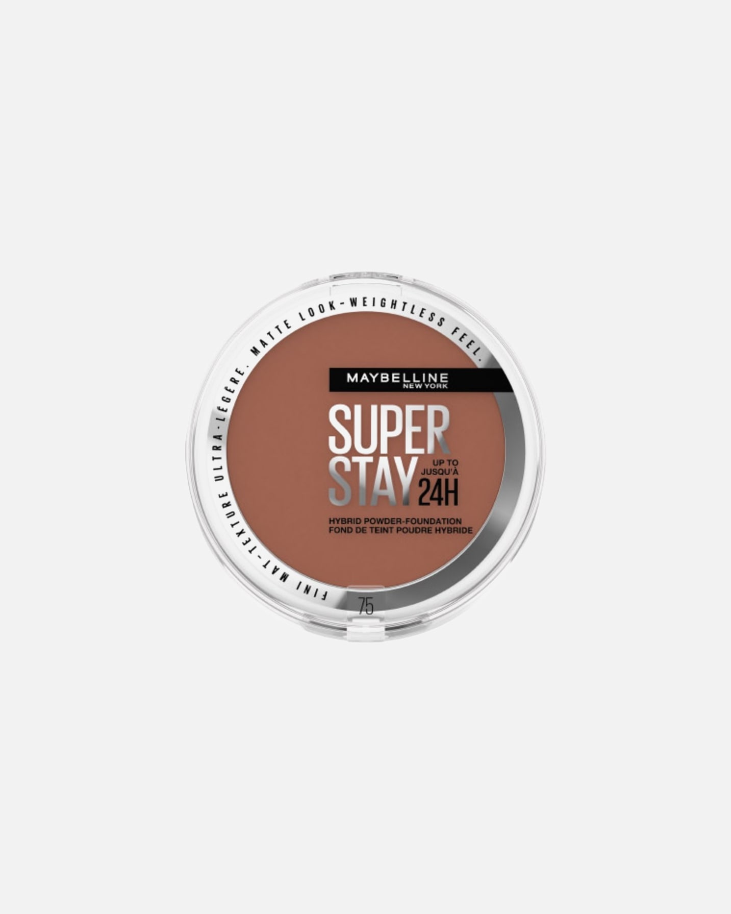 Foundation voor UnisexMaybellineSuper Stay 24H Hybrid Powder-FoundationNr. 75