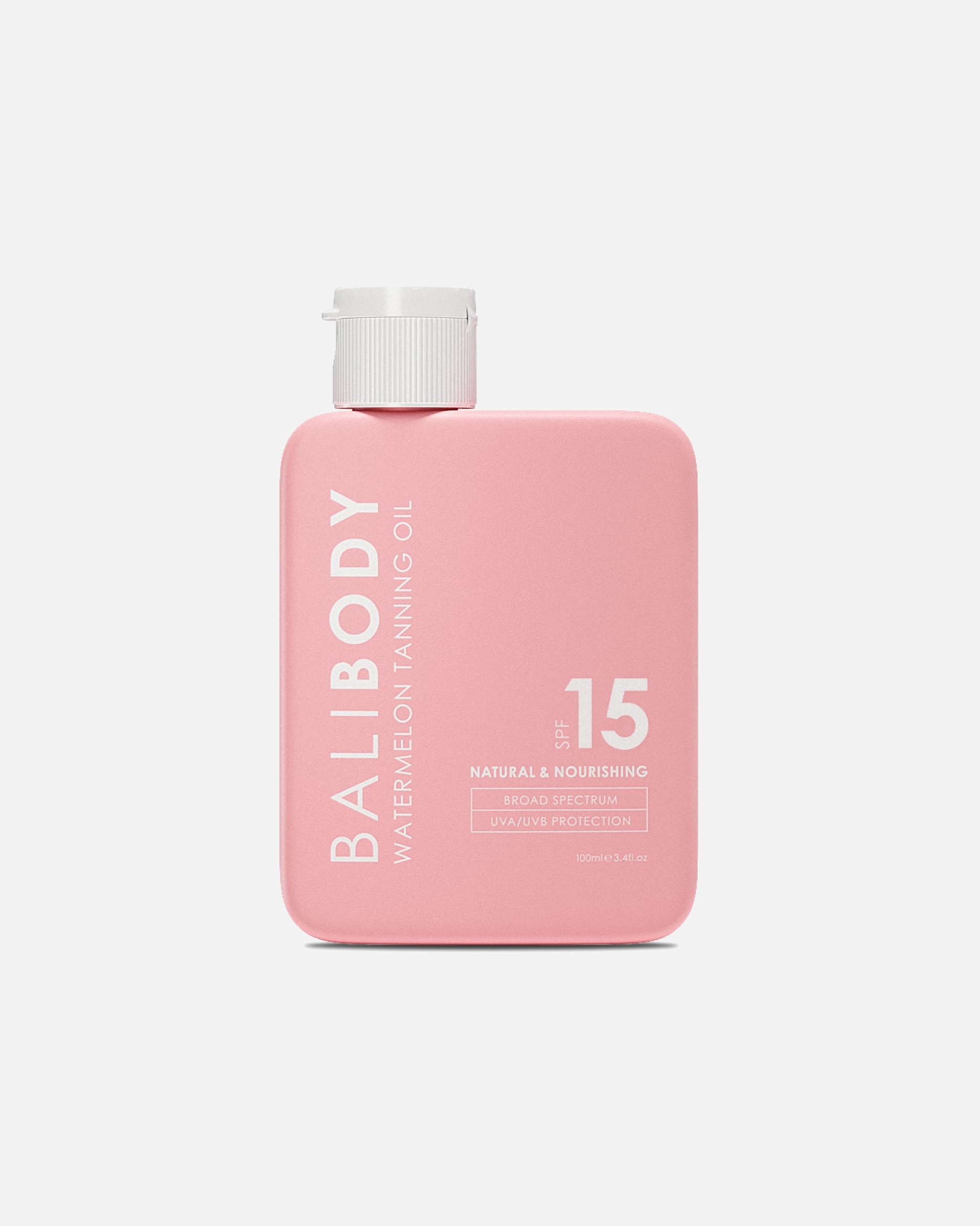 Zonnebrandolie voor UnisexBali BodyWatermelon Tanning Oil SPF 15100 ml