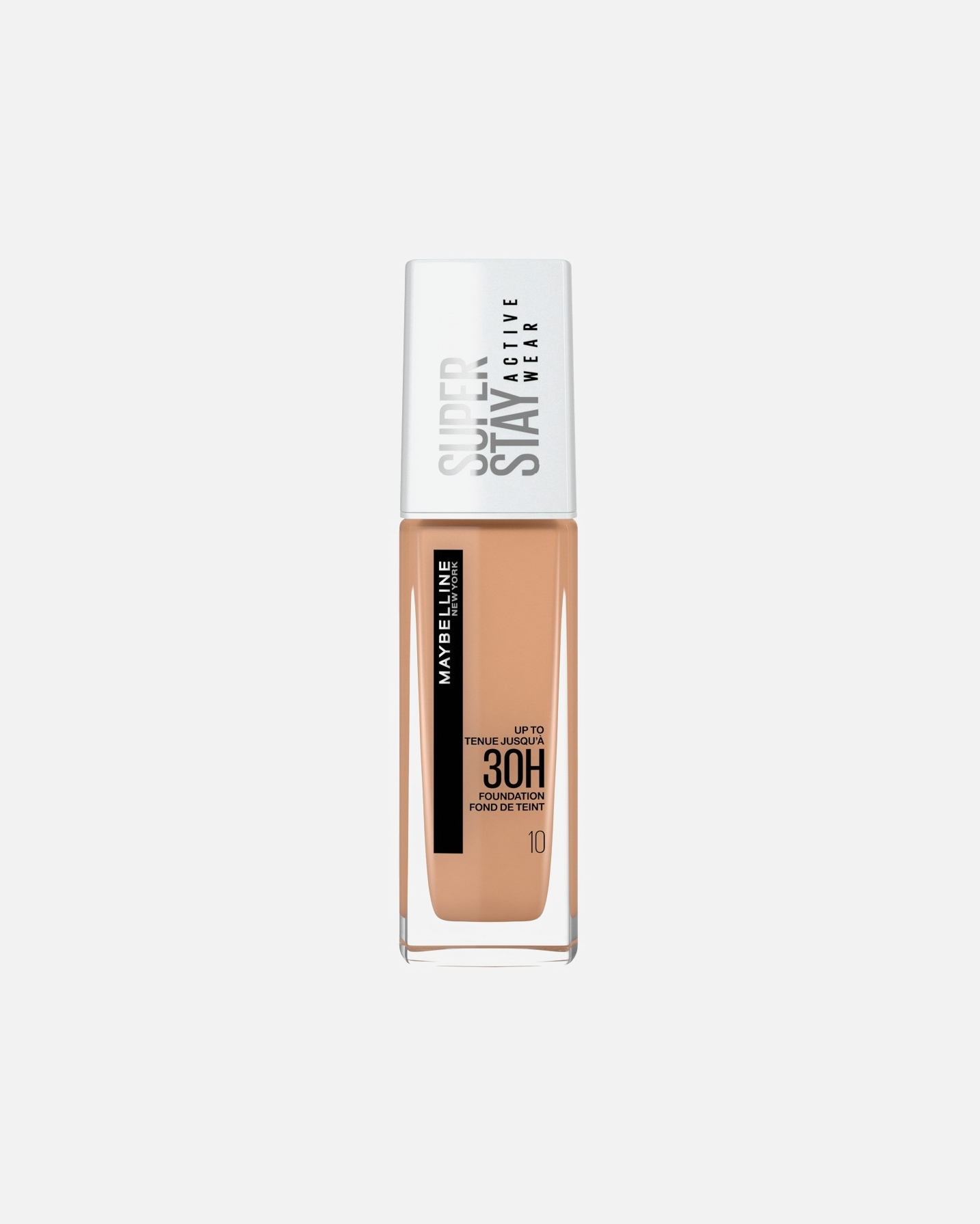 Foundation voor MaybellineSuper Stay Active Wear Foundation10 - IVORY