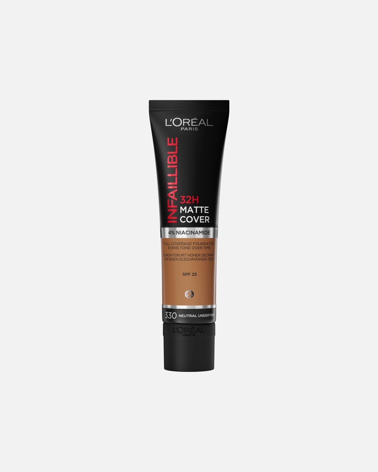 Foundation voor UnisexL’Oréal ParisInfaillible 32H Matte Cover330 Neutral Undertone