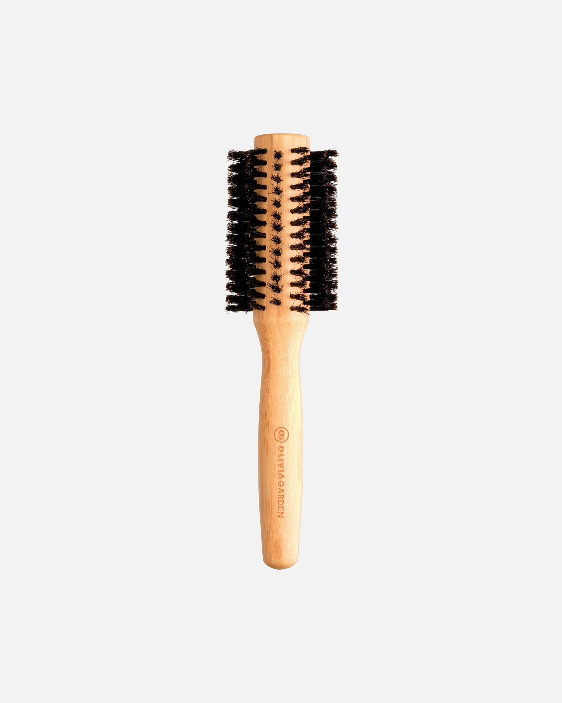 Ronde borstel voor UnisexOlivia GardenBAMBOO TOUCHBlowout Boar Modelleerborstel1 stuk.