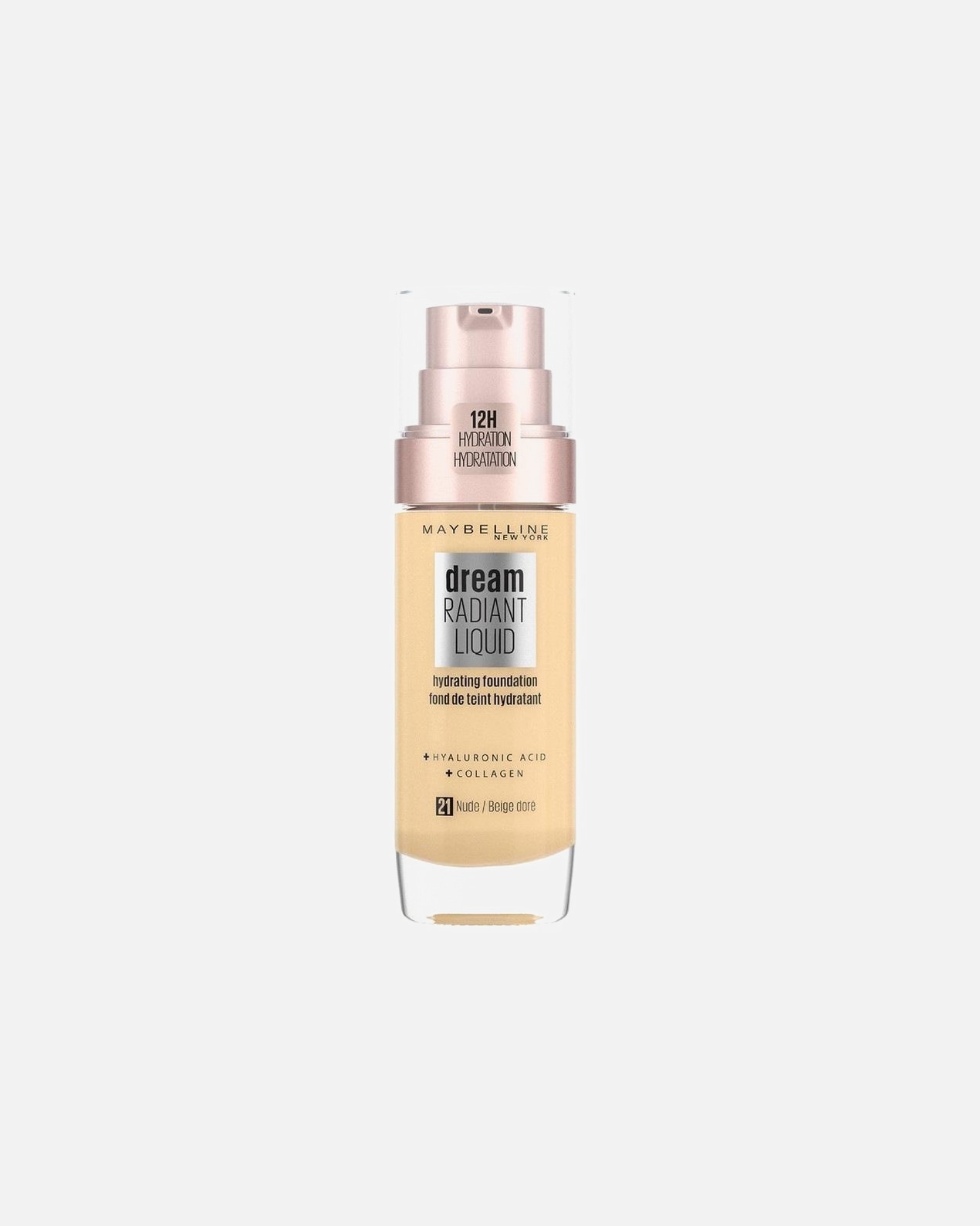 Foundation voor MaybellineDream Radiant LiquidNUDE