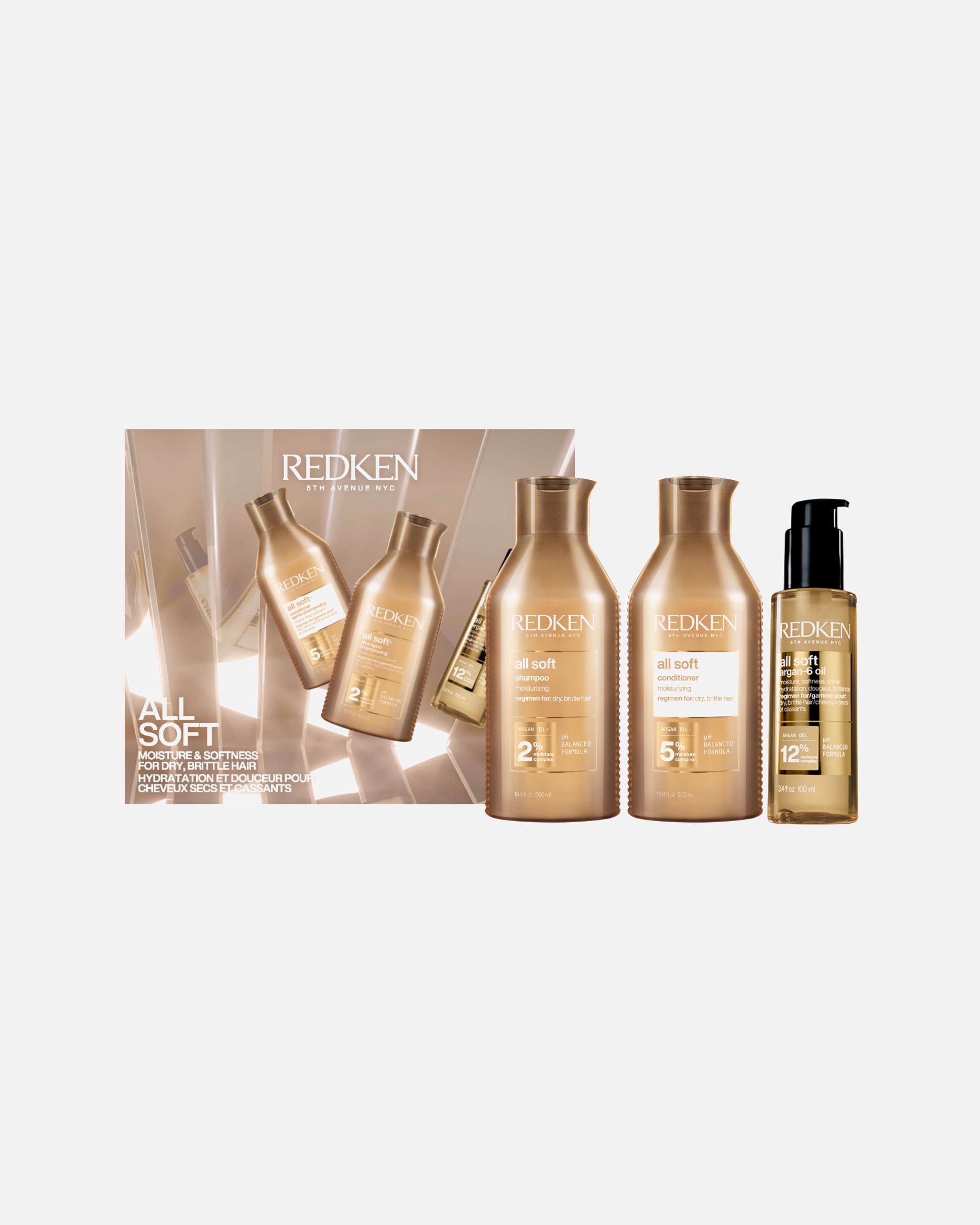 Haarverzorgingsset voor UnisexRedkenAll Soft1 stuk