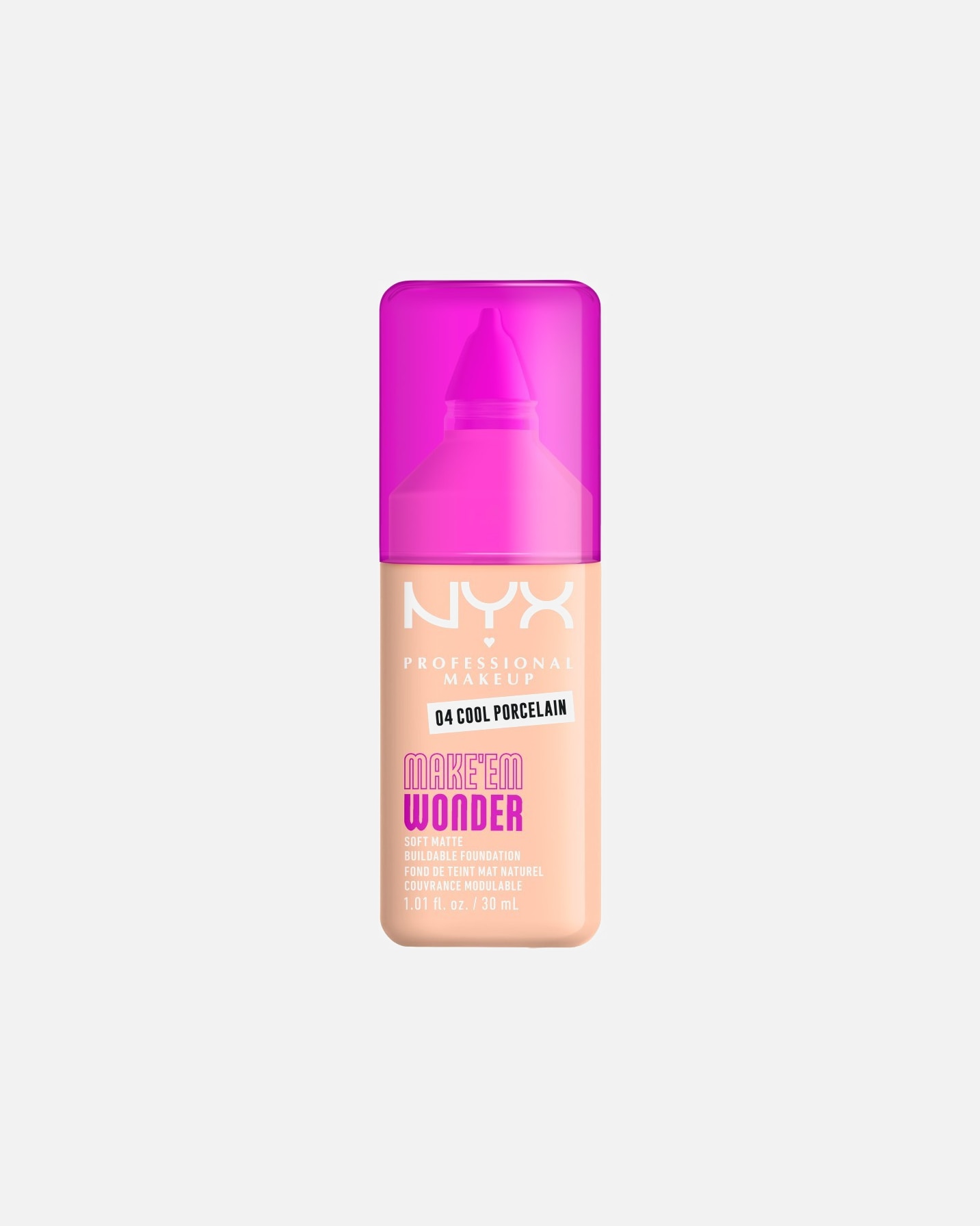 Foundation voor NYX Professional MakeupMake 'EM Wonder4 - COOL PORCELAIN