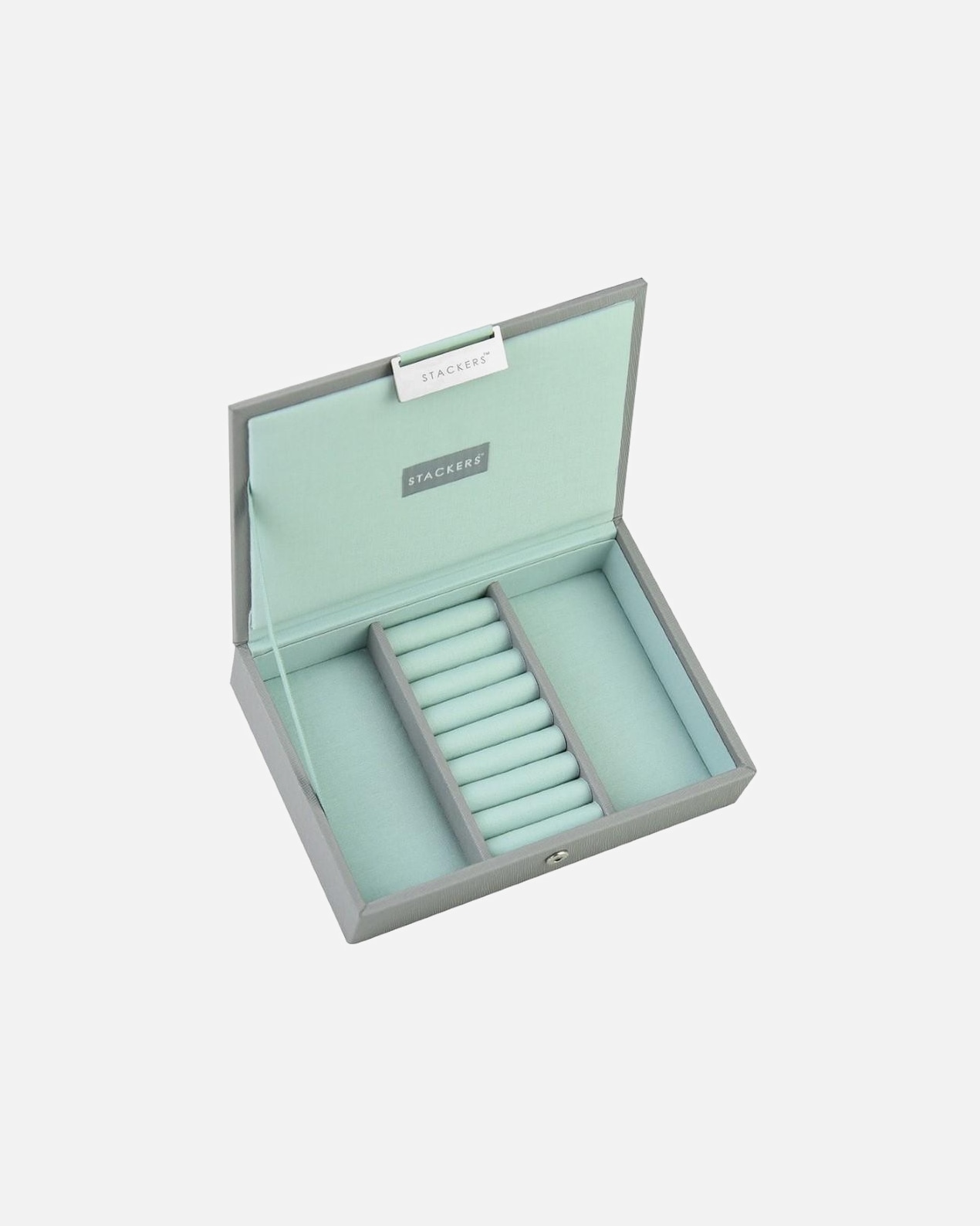 Mode-accessoire voor UnisexStackersMini Lidded Dove Grey & Mint1 stuk